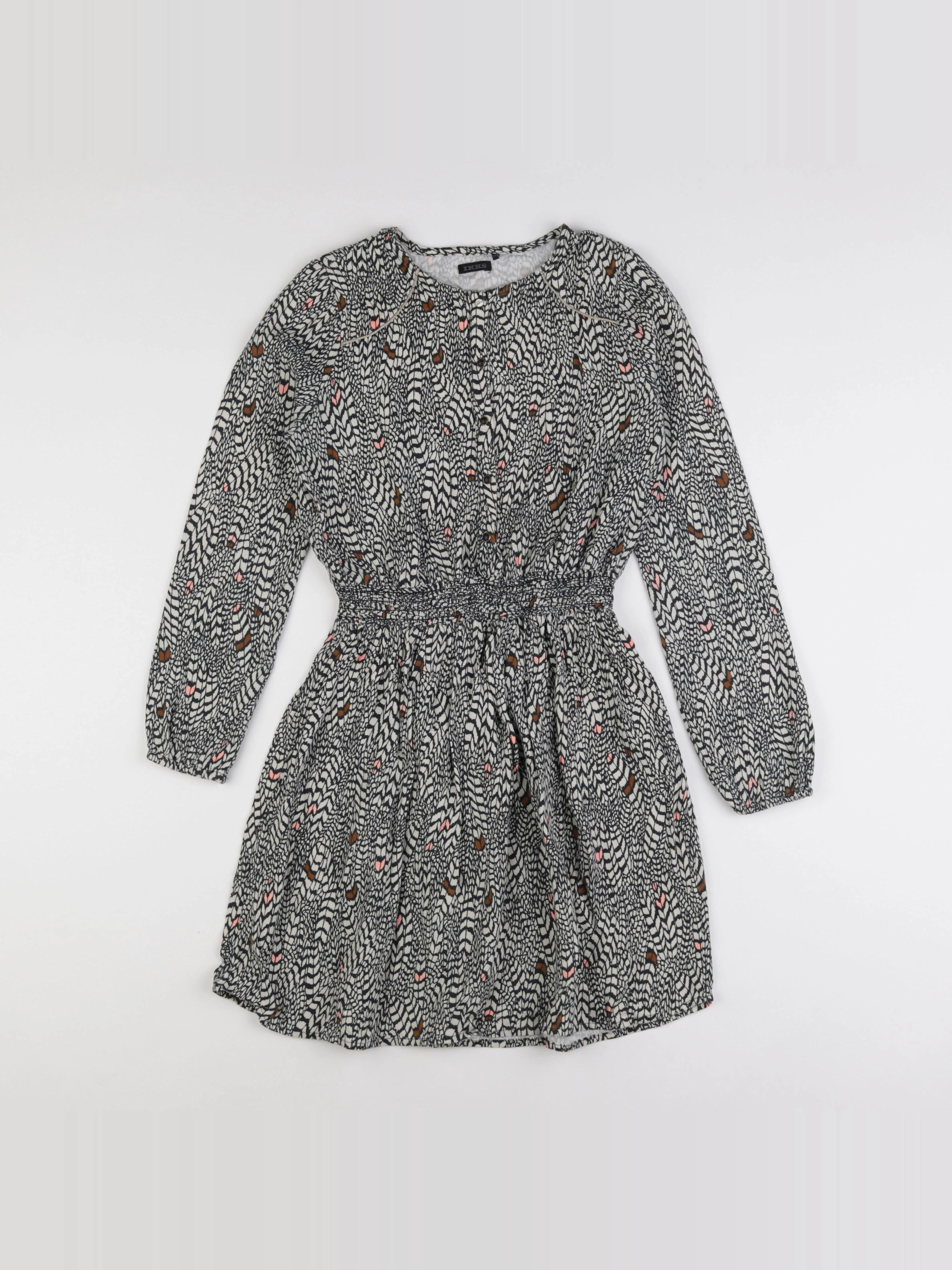 IKKS - robe noir - 12 ans