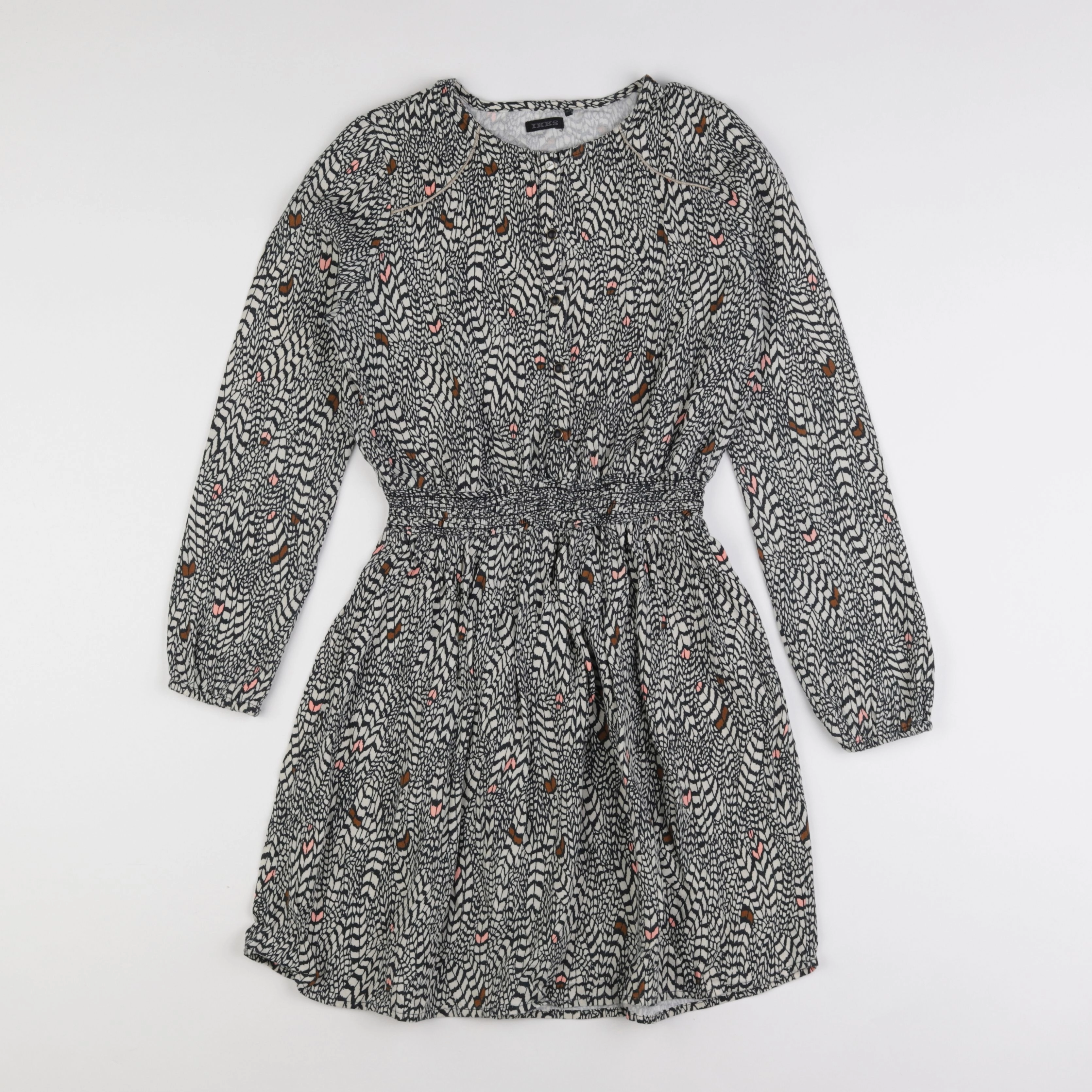 IKKS - robe noir - 12 ans