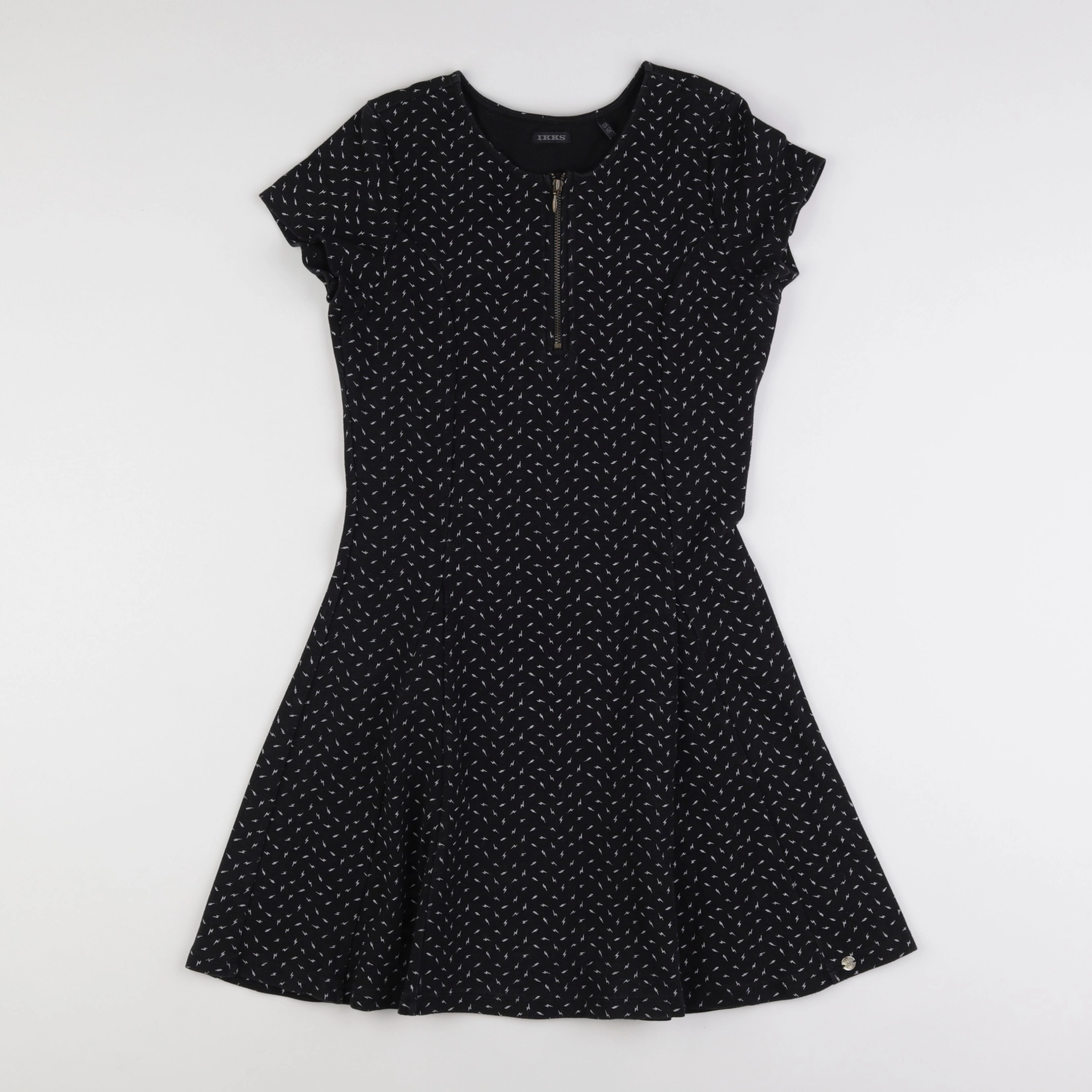 IKKS - robe noir - 12 ans