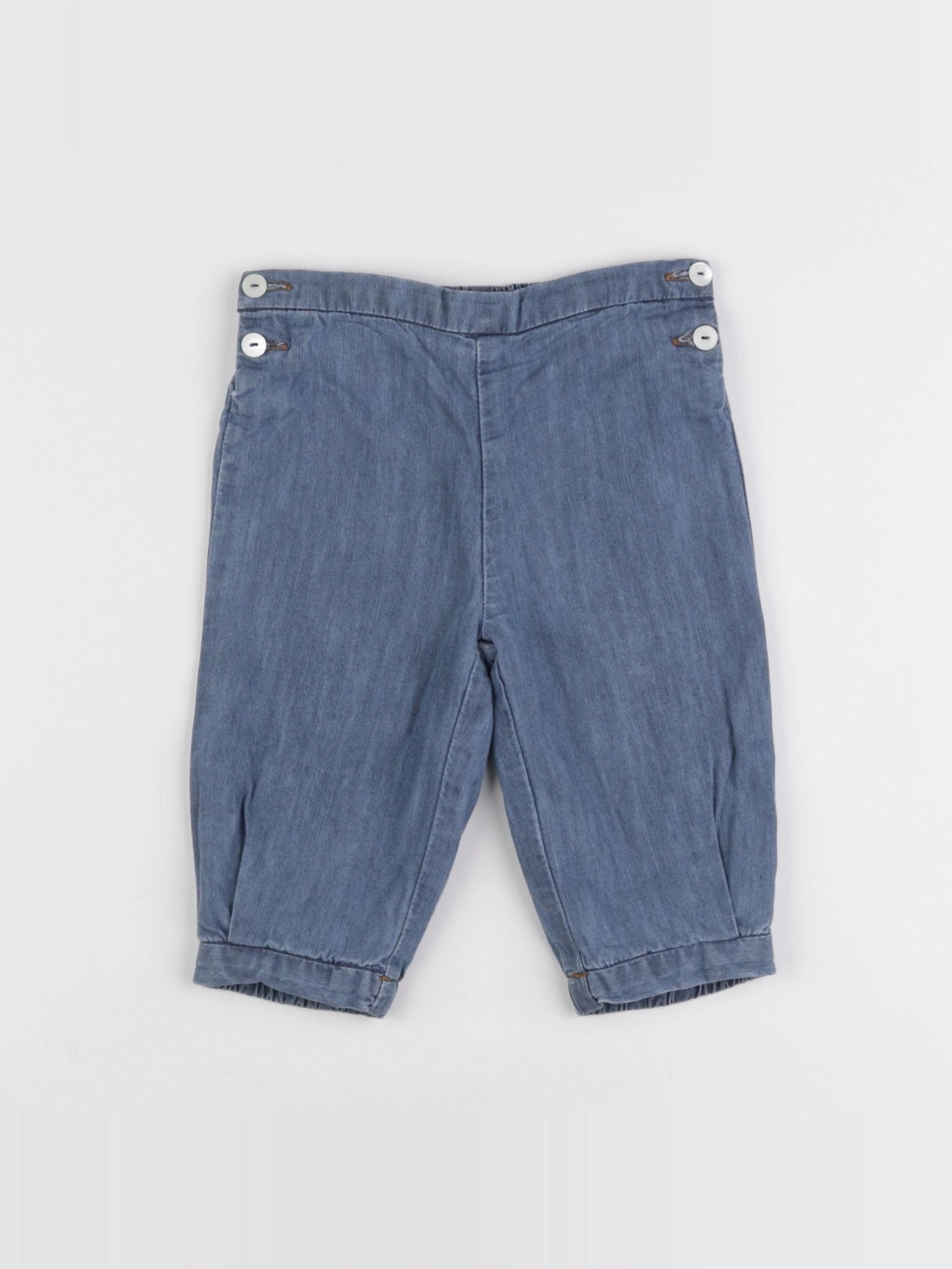 Jacadi - pantalon bleu - 12 mois