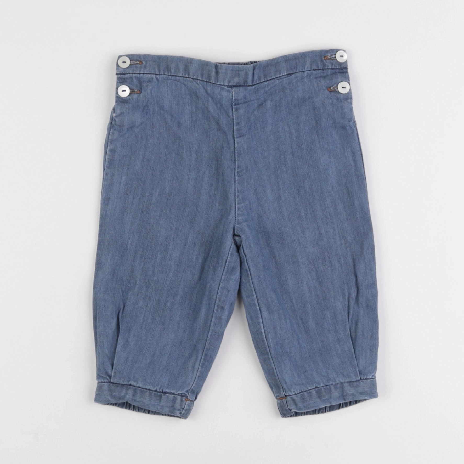Jacadi - pantalon bleu - 12 mois