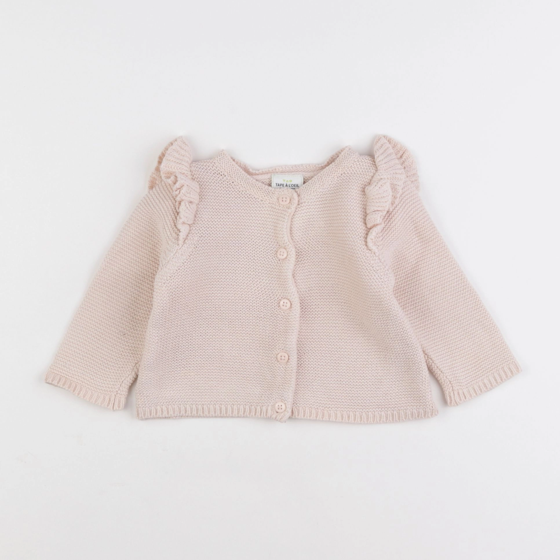 Tape à l'oeil - gilet beige - 6 mois