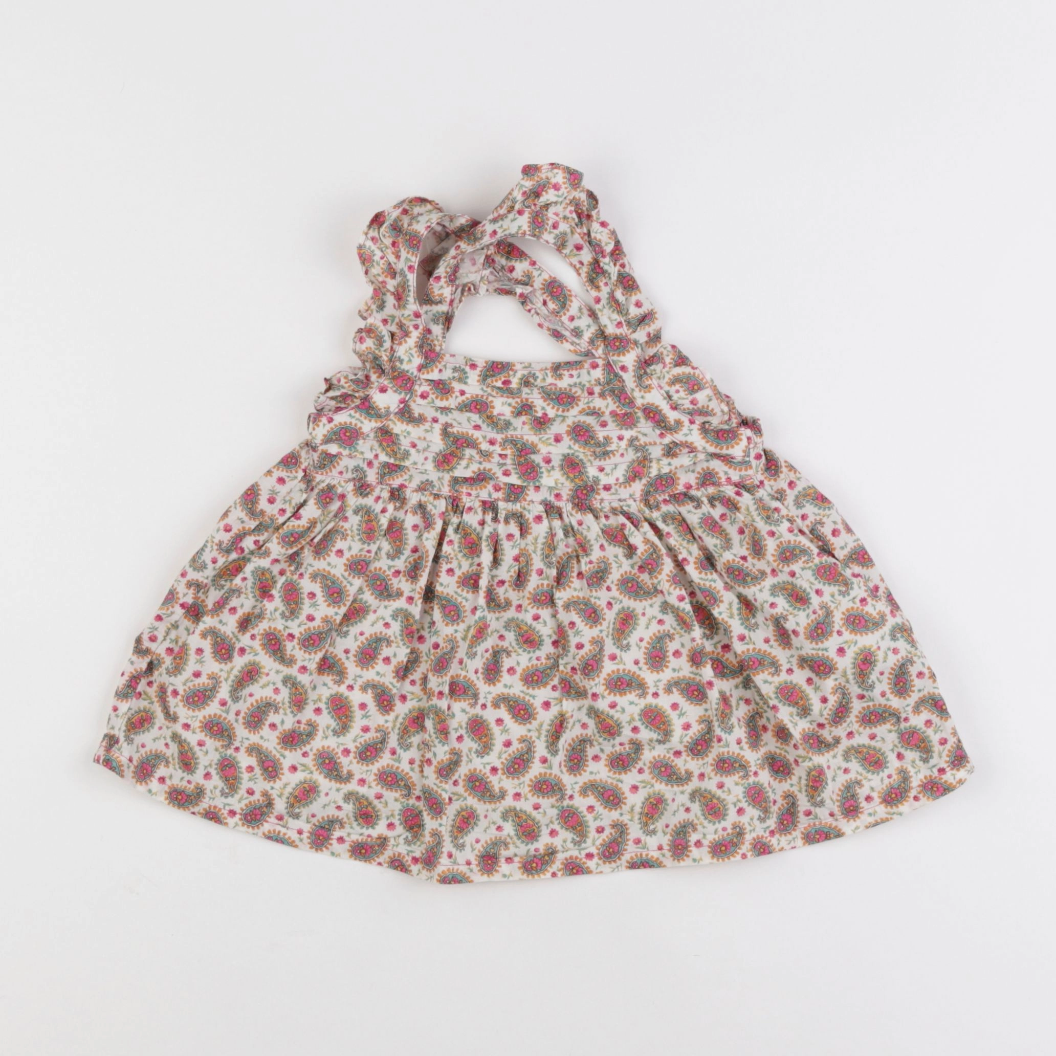 Monoprix - robe multicolore - 12/18 mois