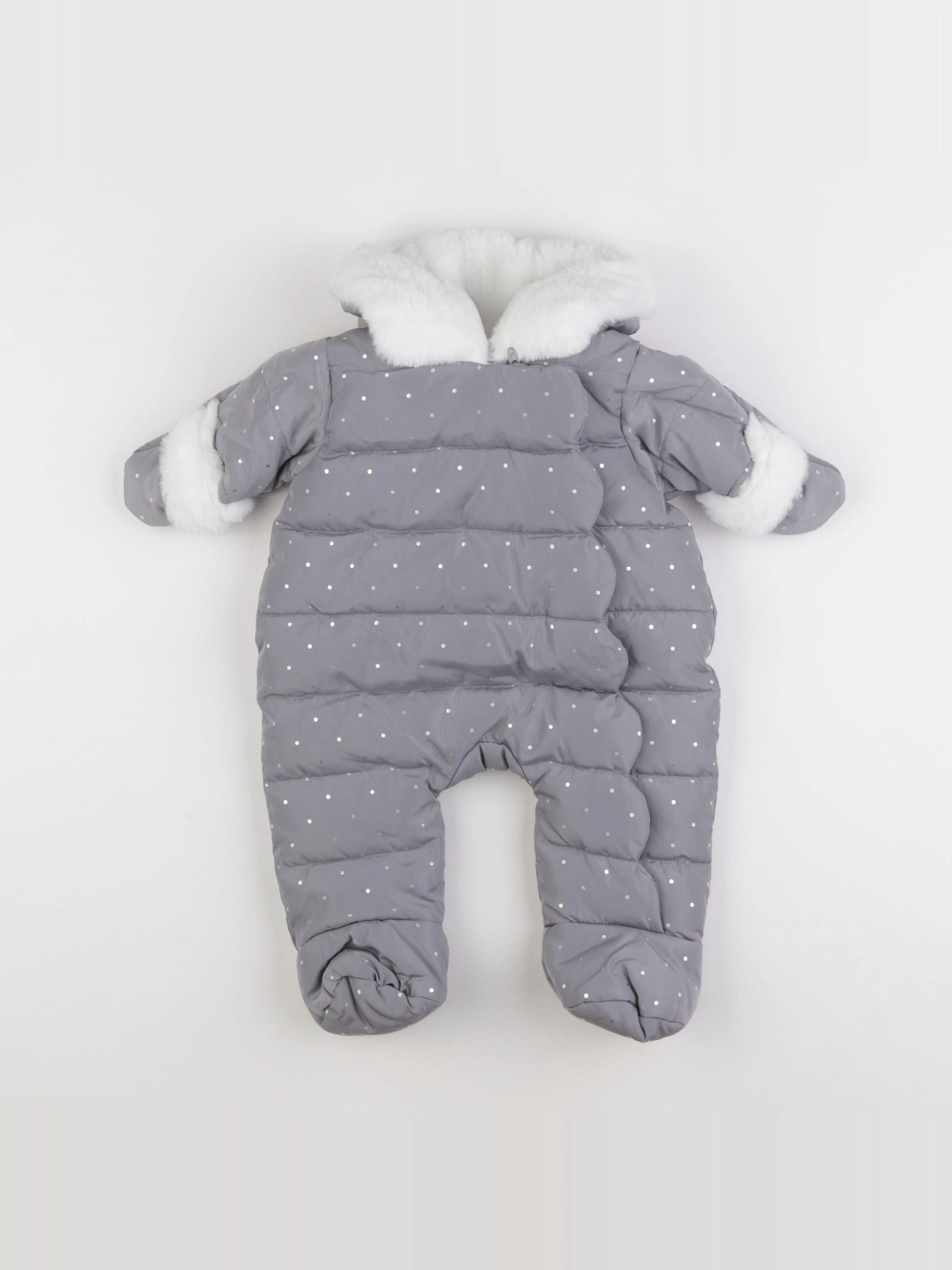 Jacadi - combi-pilote gris - 3 mois