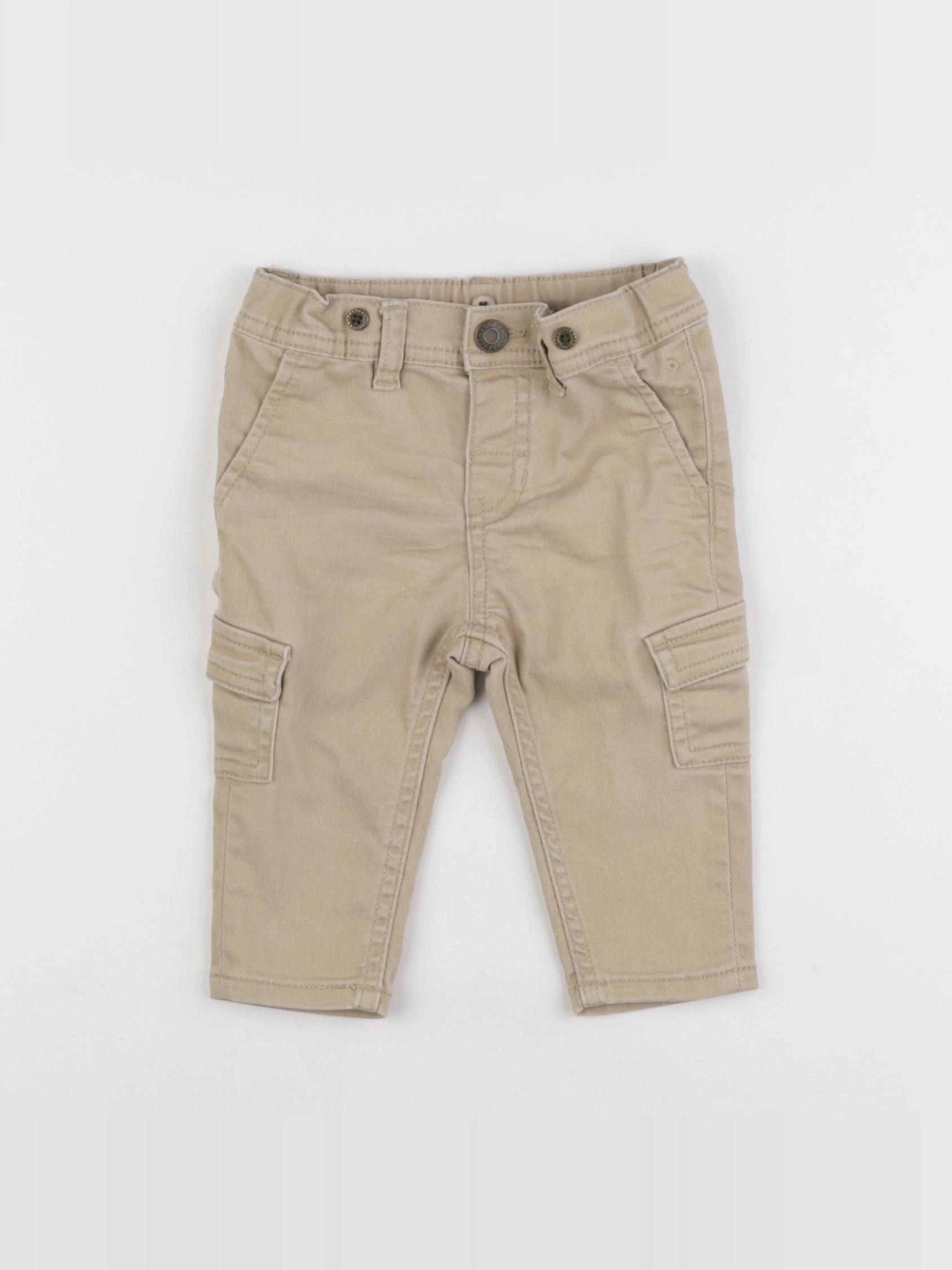 H&M - pantalon beige - 3/6 mois
