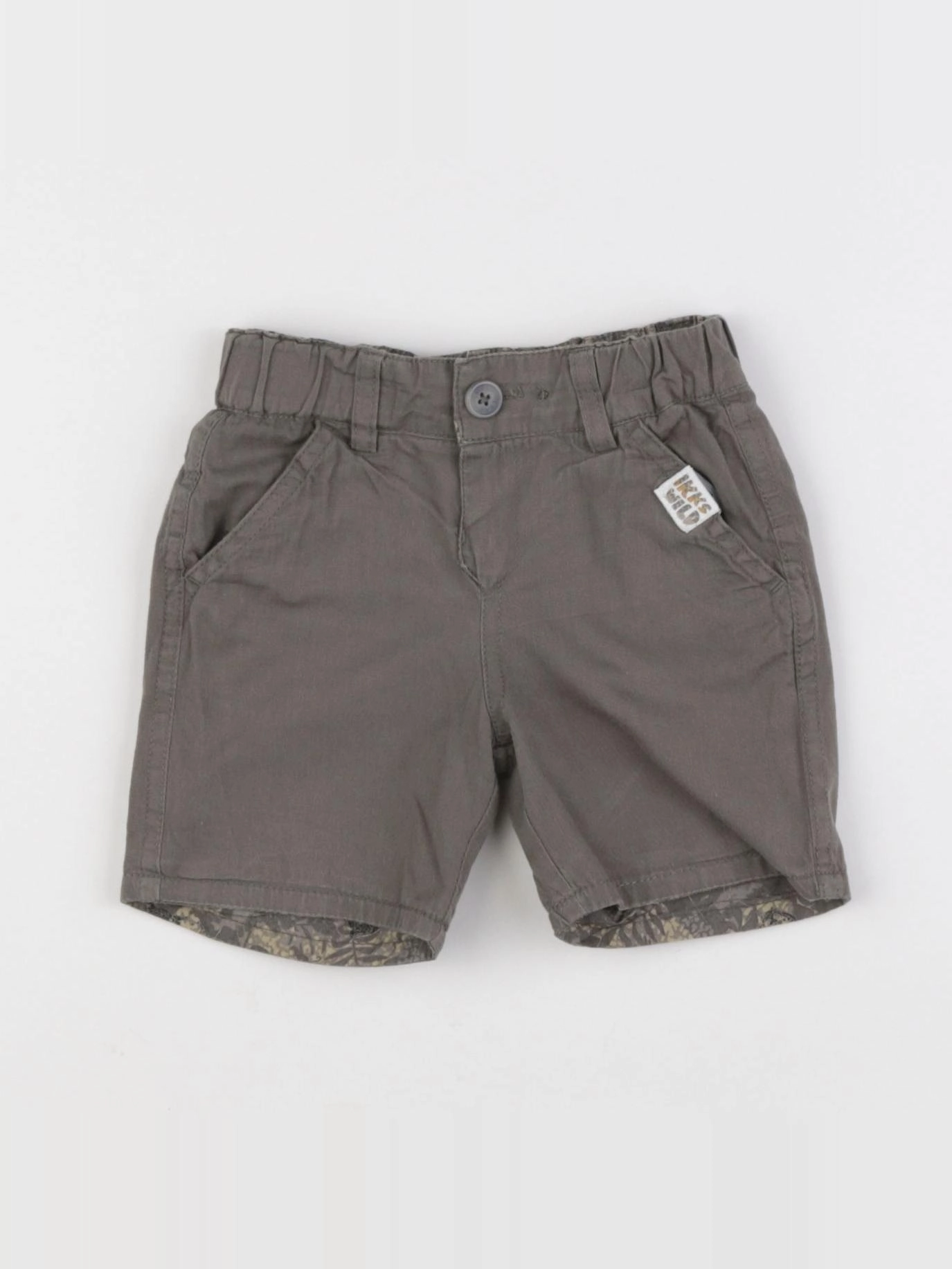 IKKS - short réversible vert - 12 mois