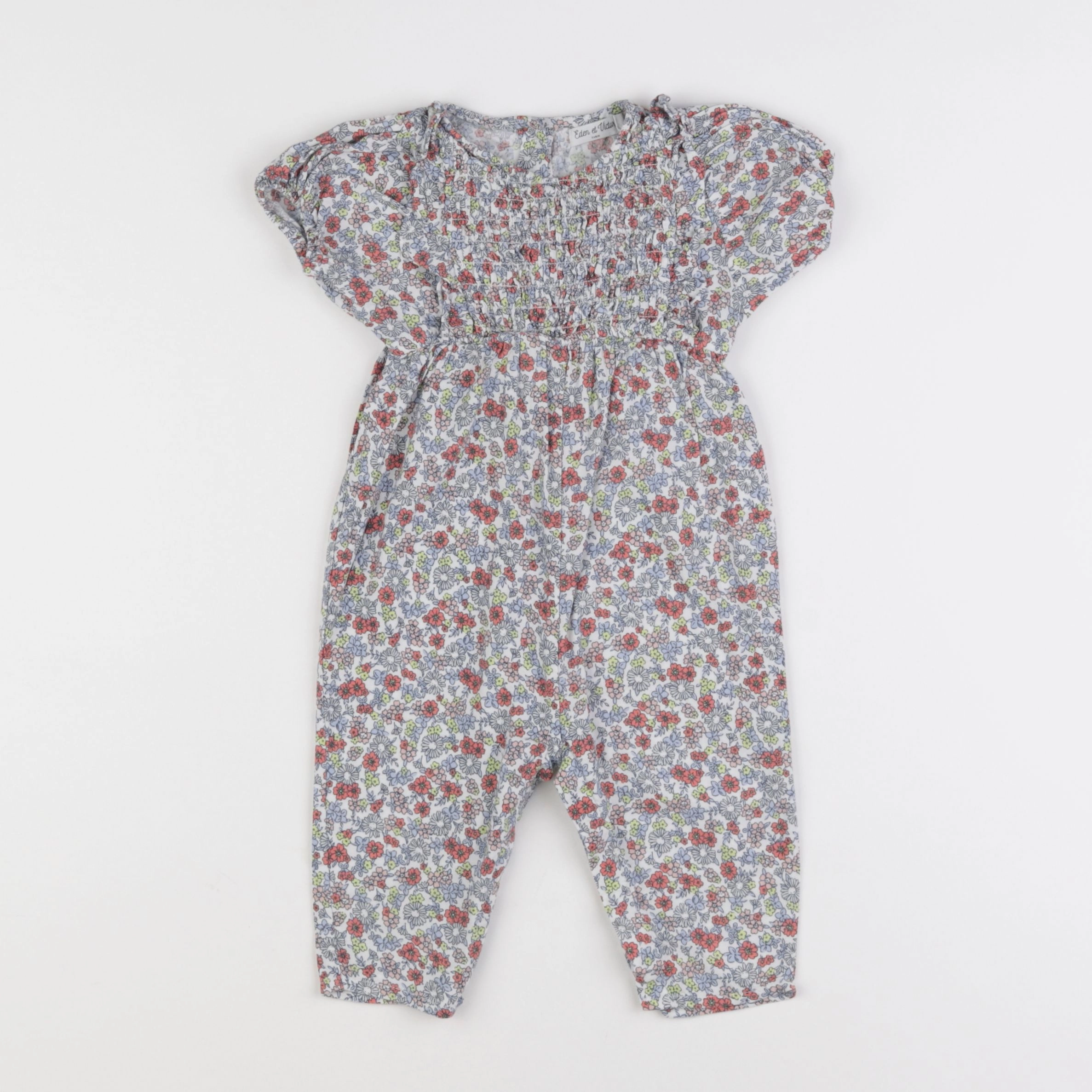Eden & Victor - combinaison multicolore - 9 mois