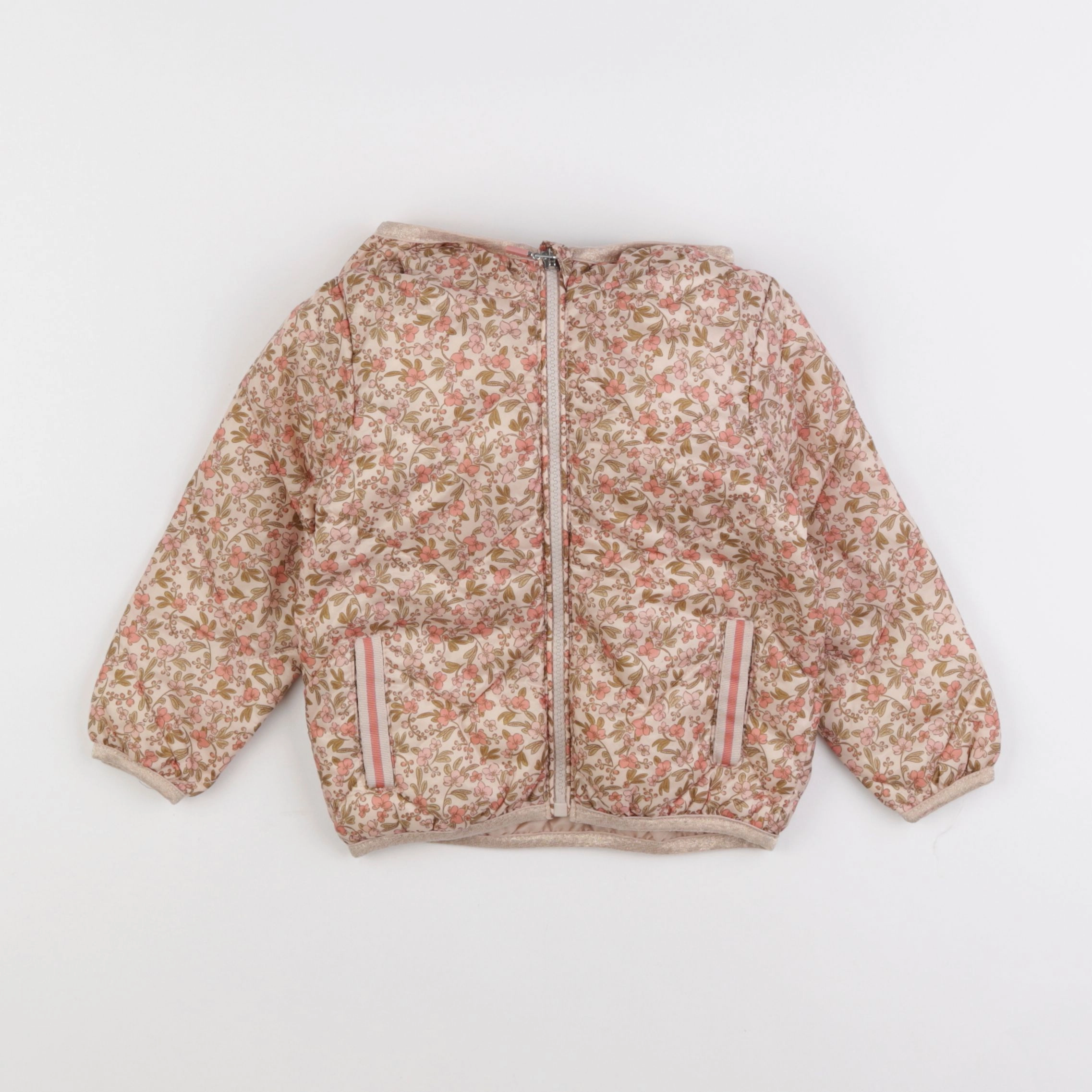 Vertbaudet - doudoune multicolore - 2 ans
