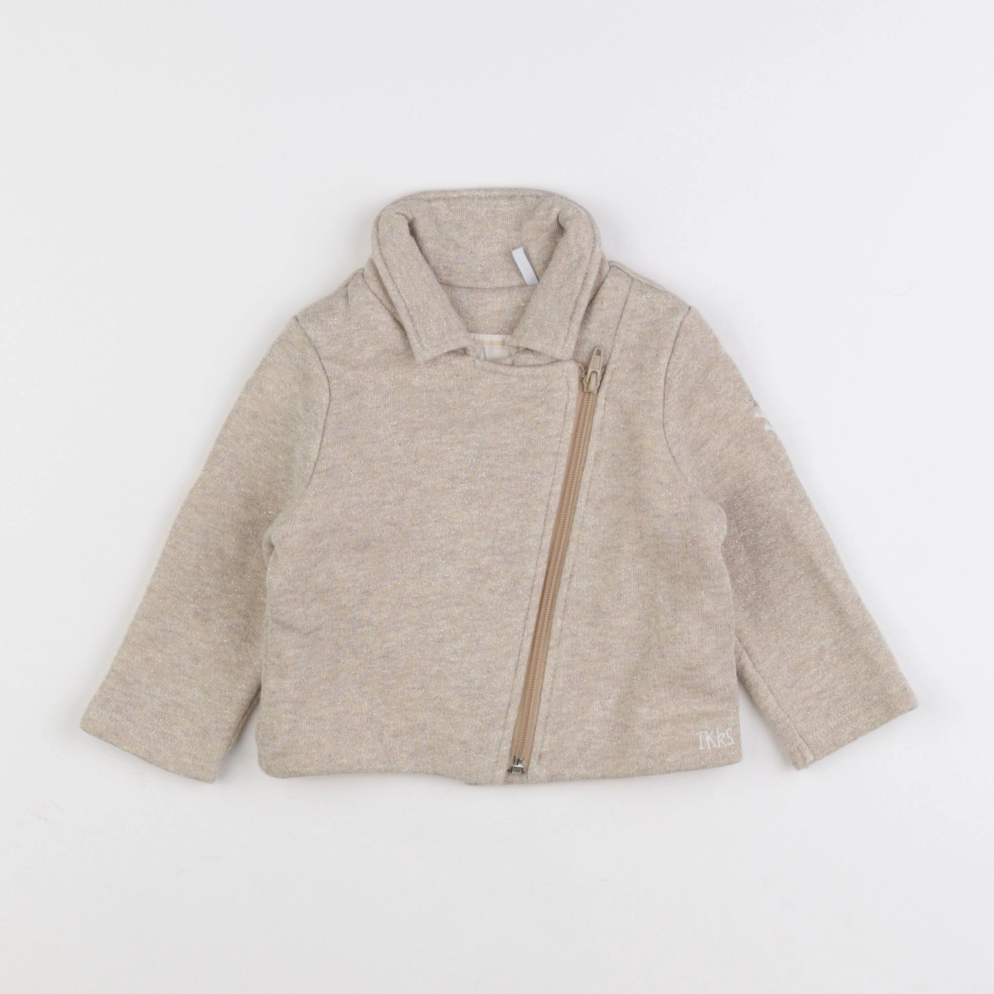 IKKS - veste beige, or - 12 mois