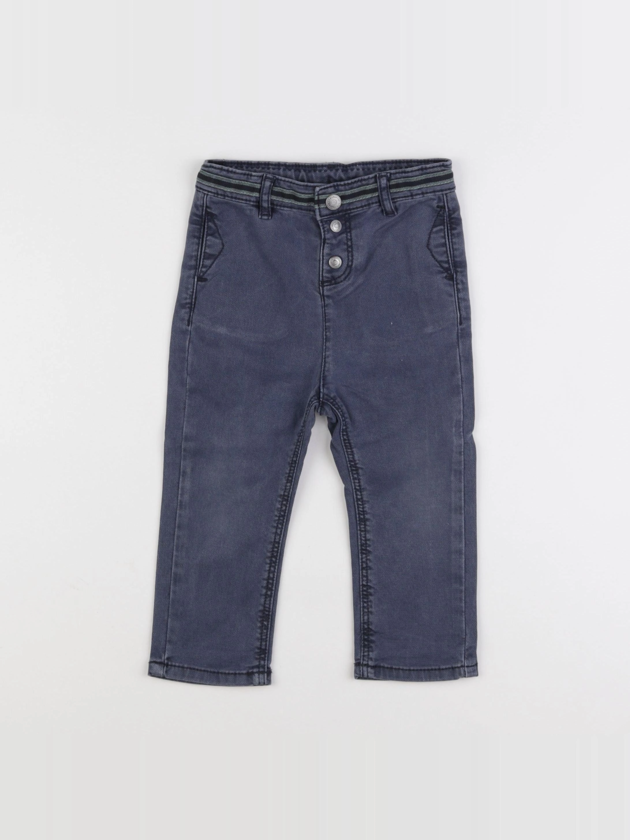 Tape à l'oeil - pantalon bleu - 2 ans