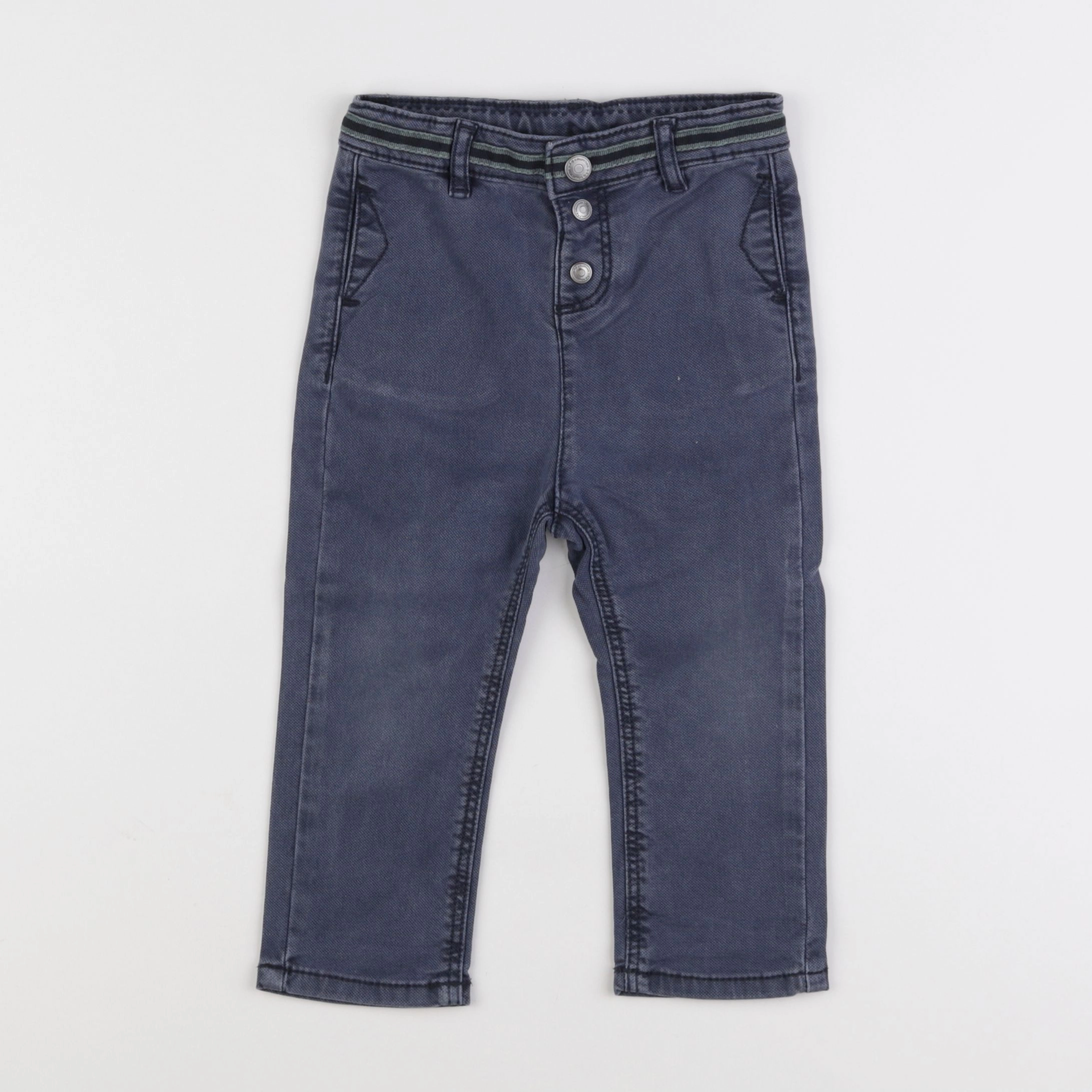 Tape à l'oeil - pantalon bleu - 2 ans