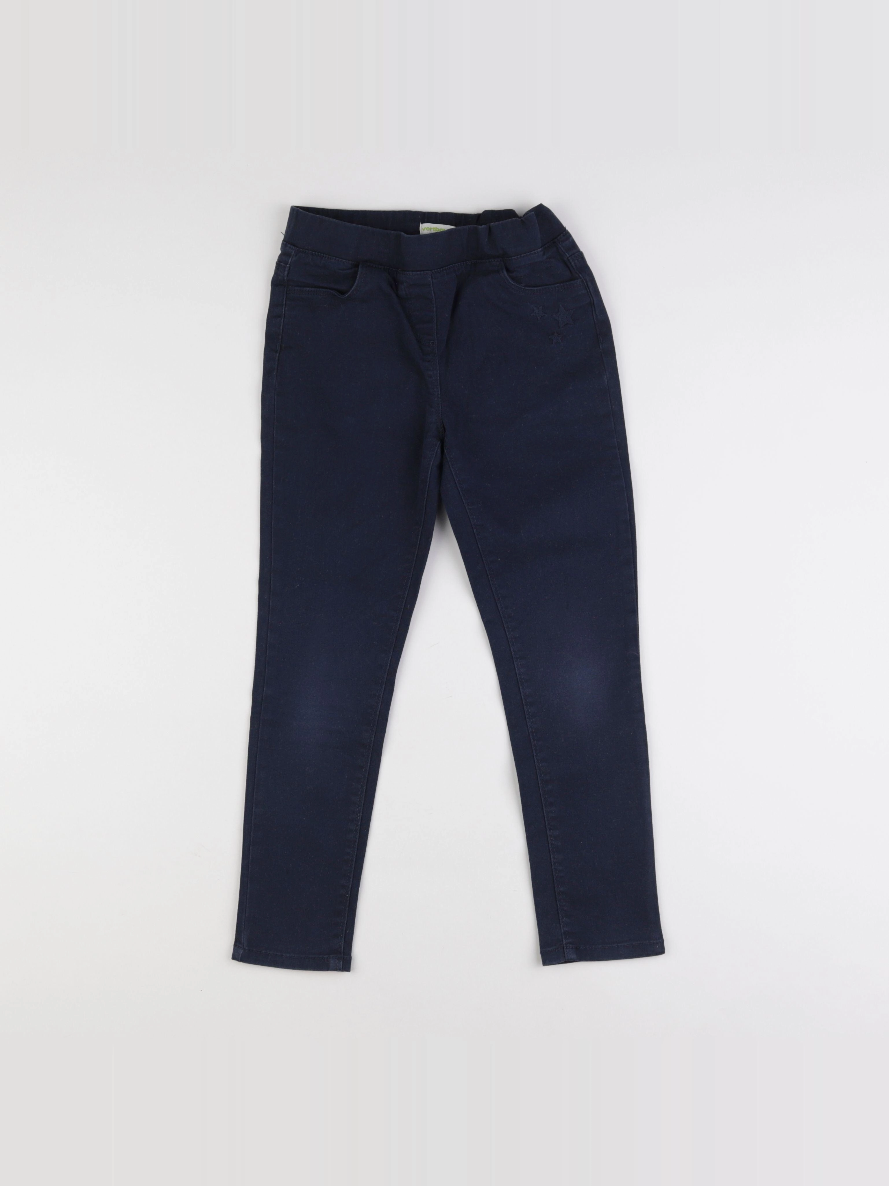 Vertbaudet - jegging bleu - 9 ans