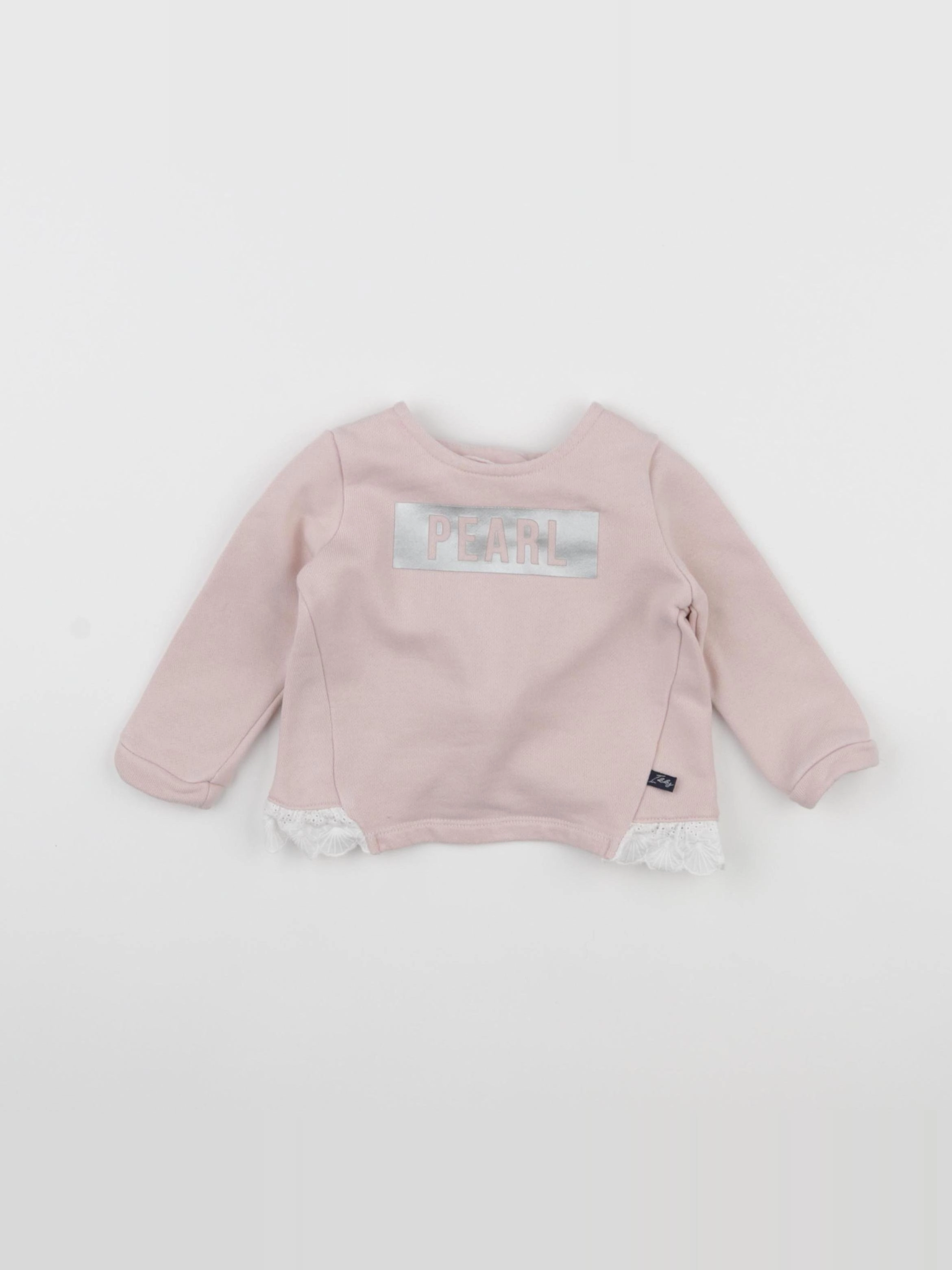 IKKS - sweat rose - 12 mois