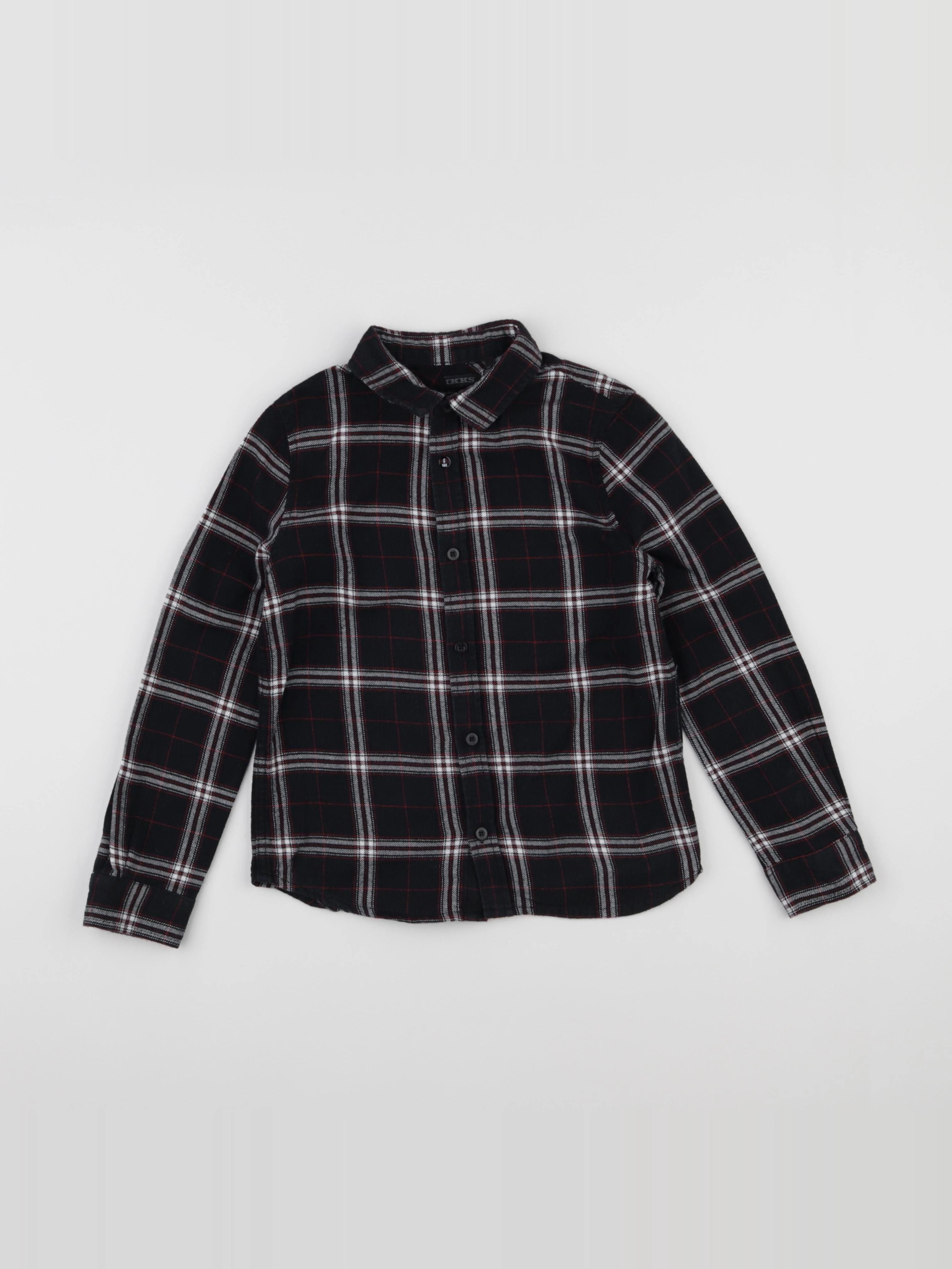 IKKS - chemise imprimé au dos noir - 6 ans