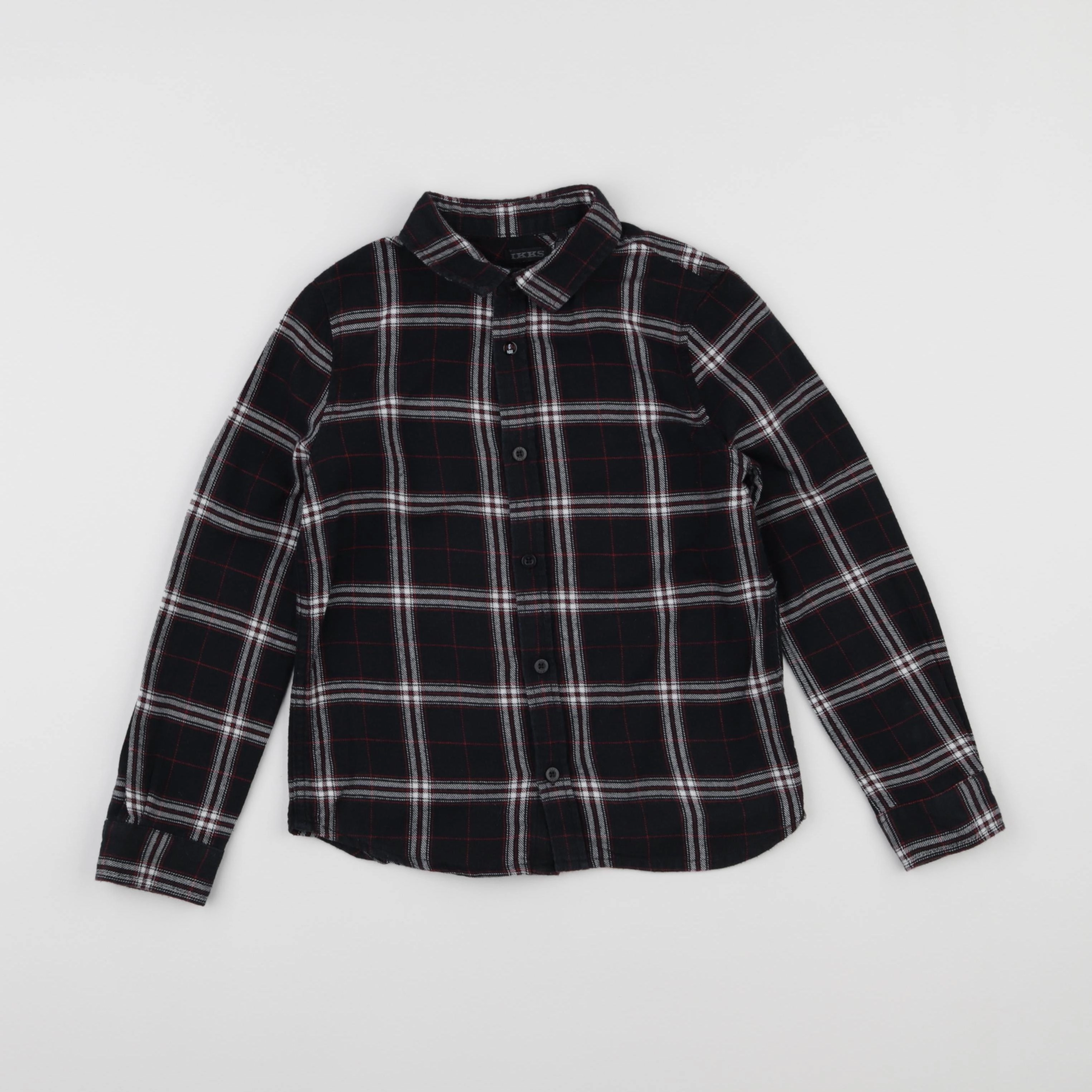 IKKS - chemise imprimé au dos noir - 6 ans