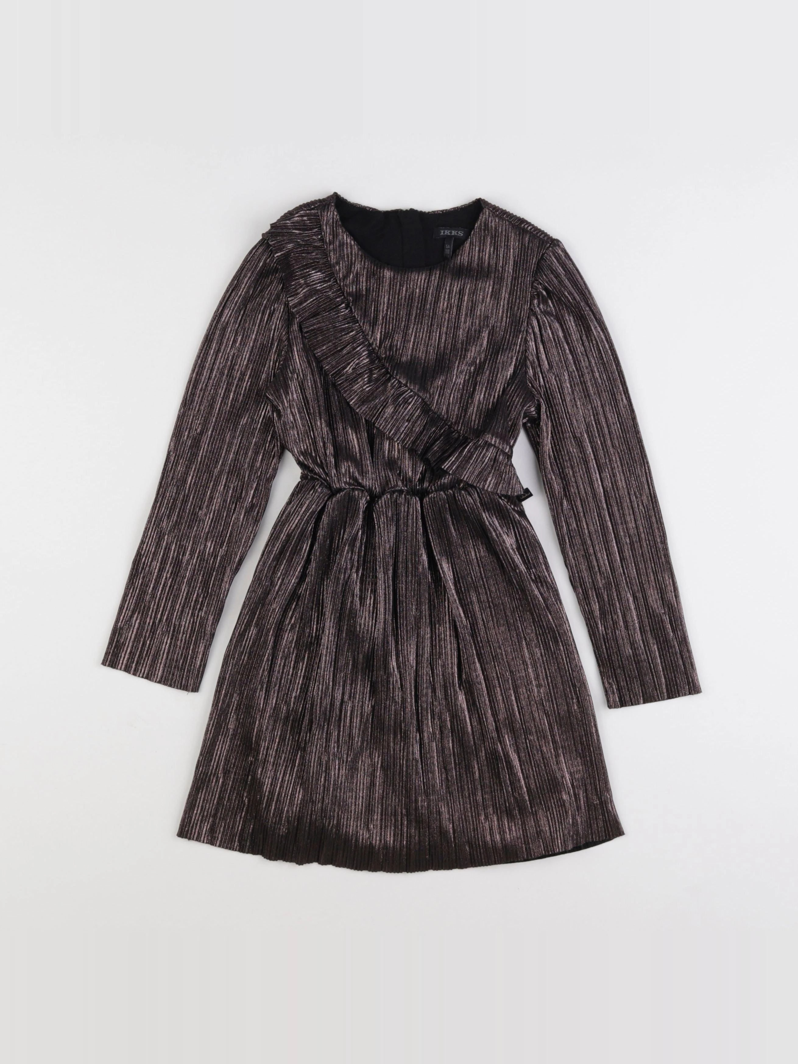IKKS - robe bronze - 5 ans