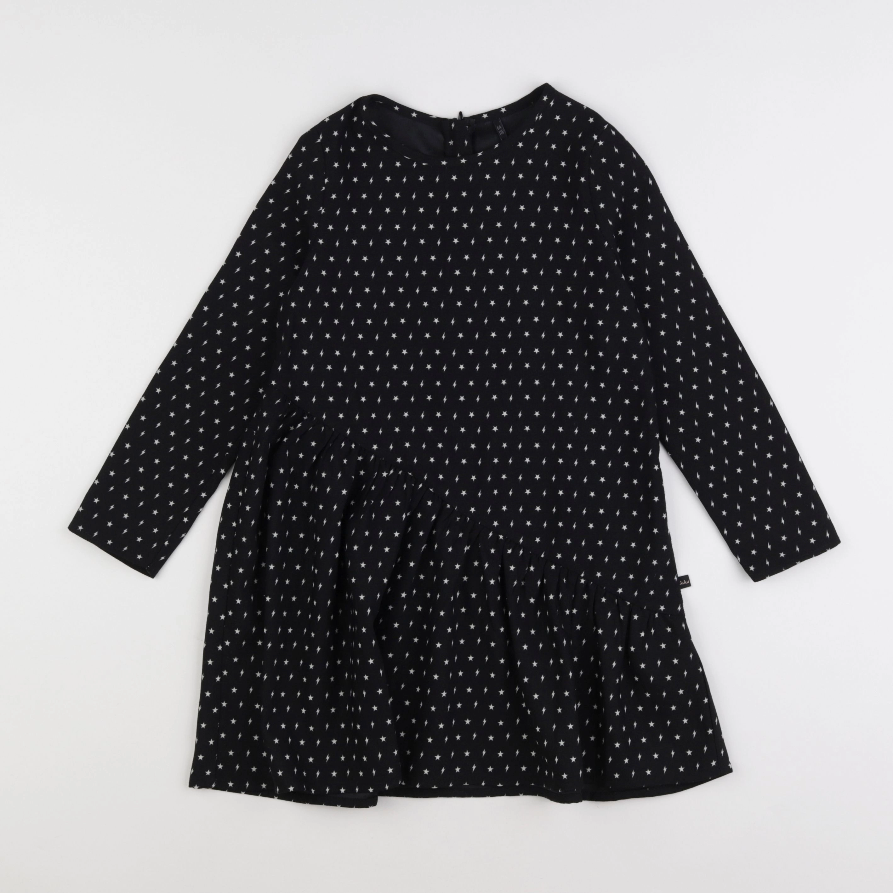IKKS - robe noir - 6 ans