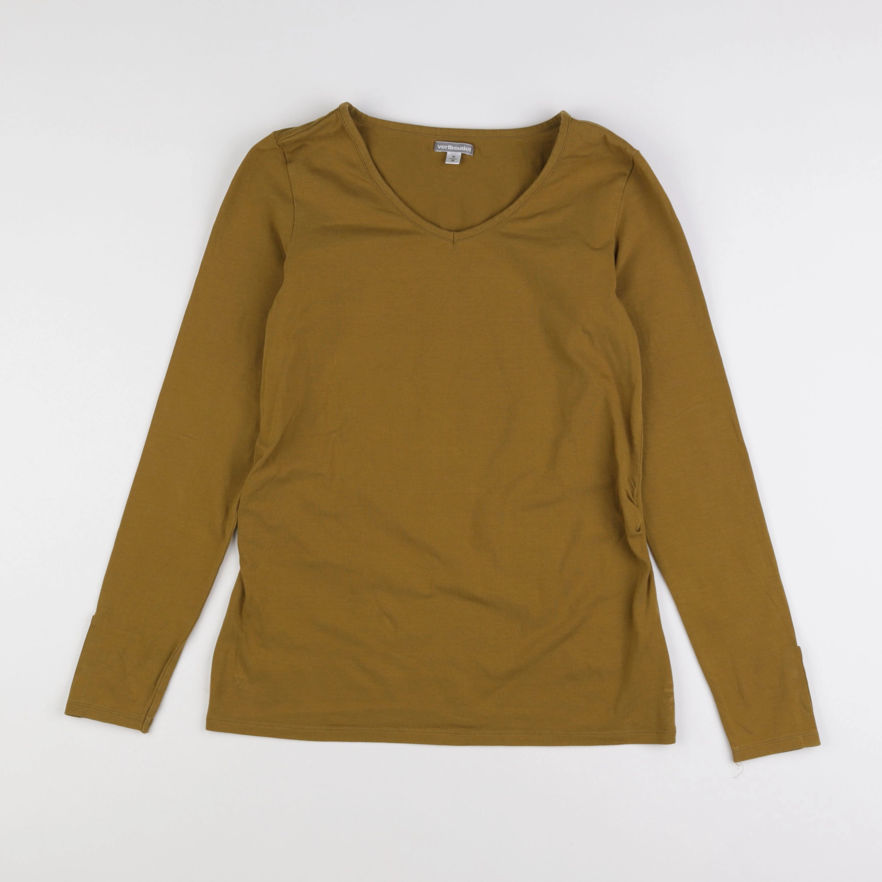 Vertbaudet - tee-shirt grossesse jaune - 34 à 36