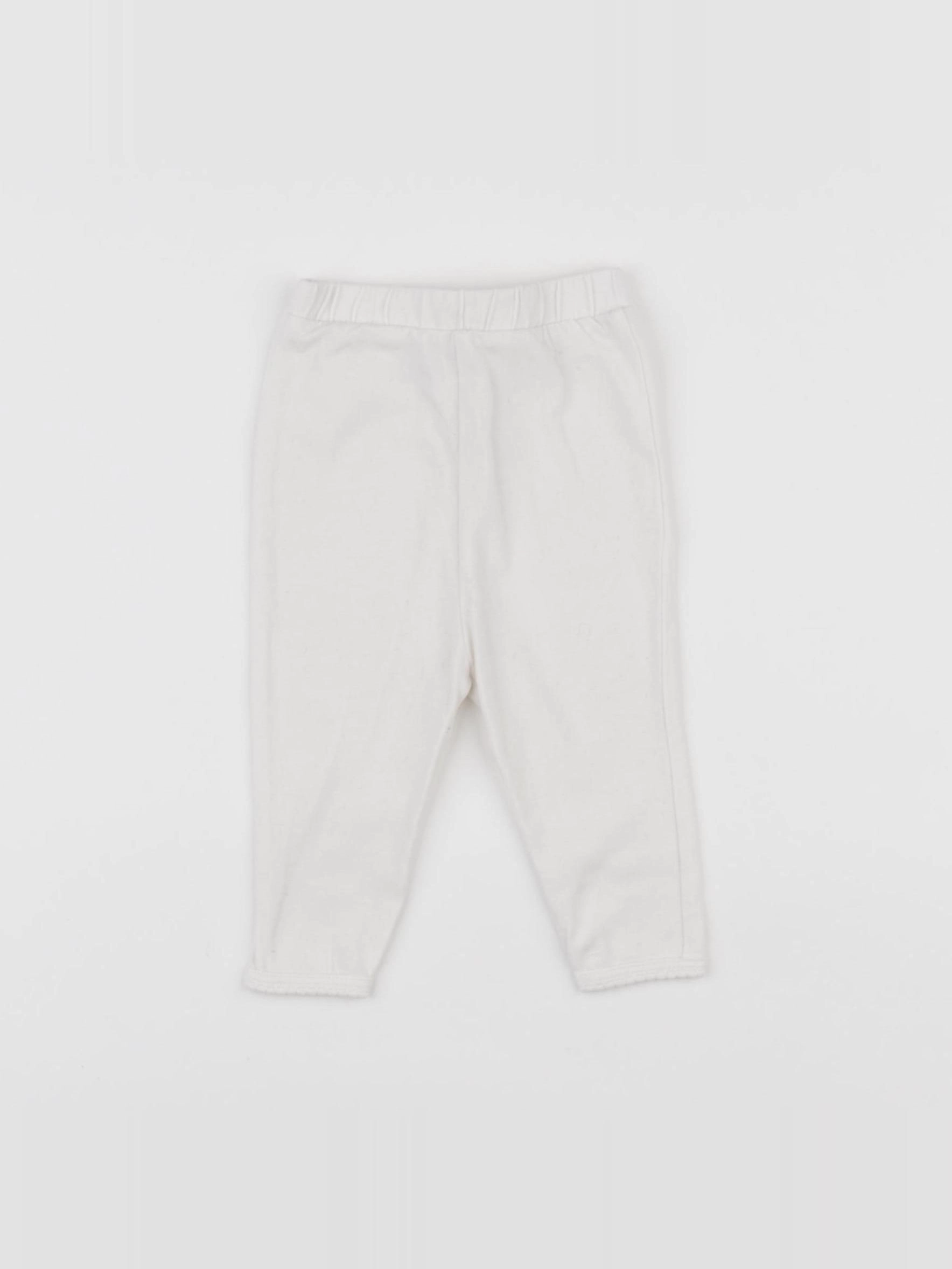 Vertbaudet - legging blanc - 3 mois