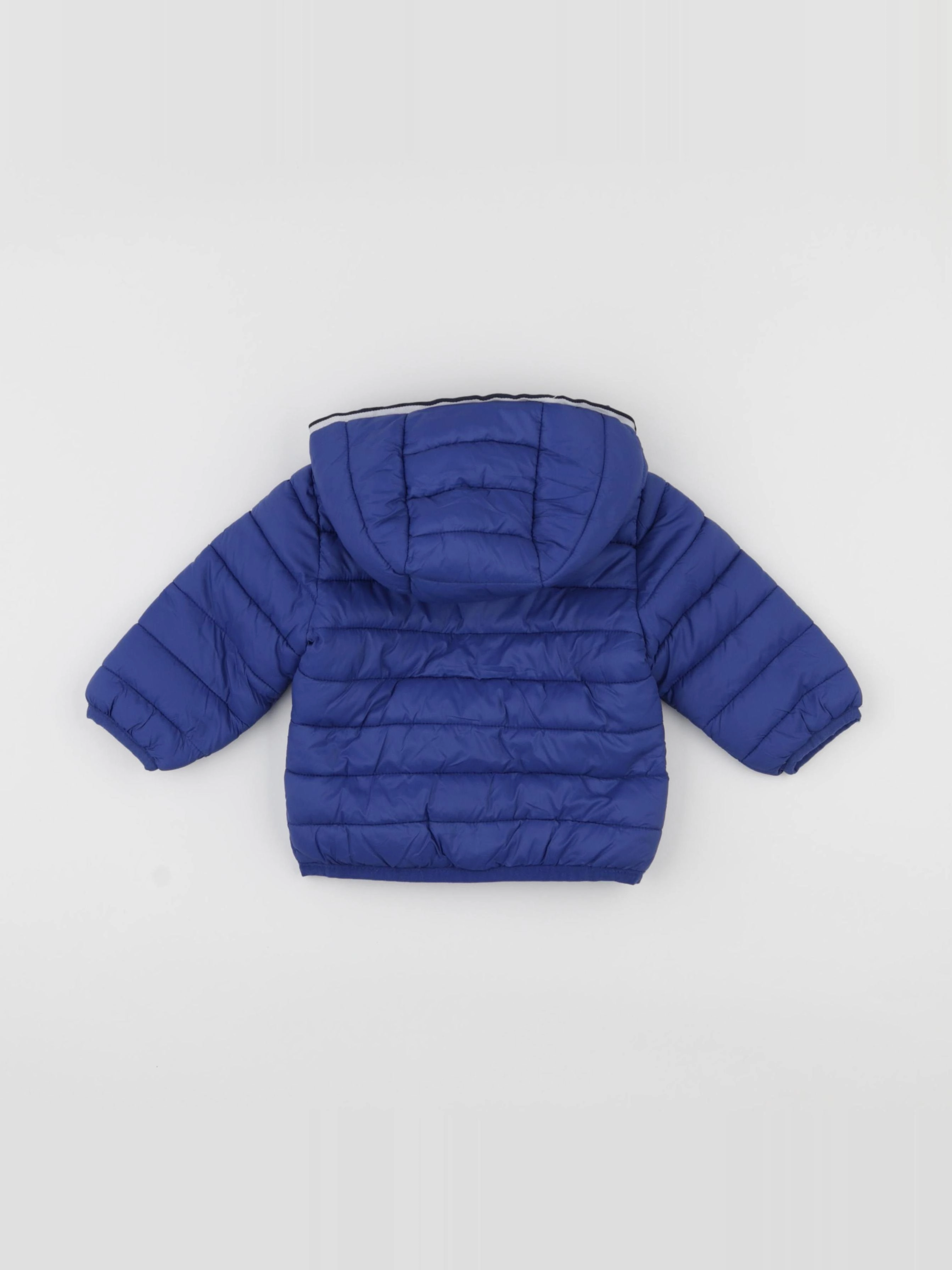 Vertbaudet - doudoune bleu - 9 mois