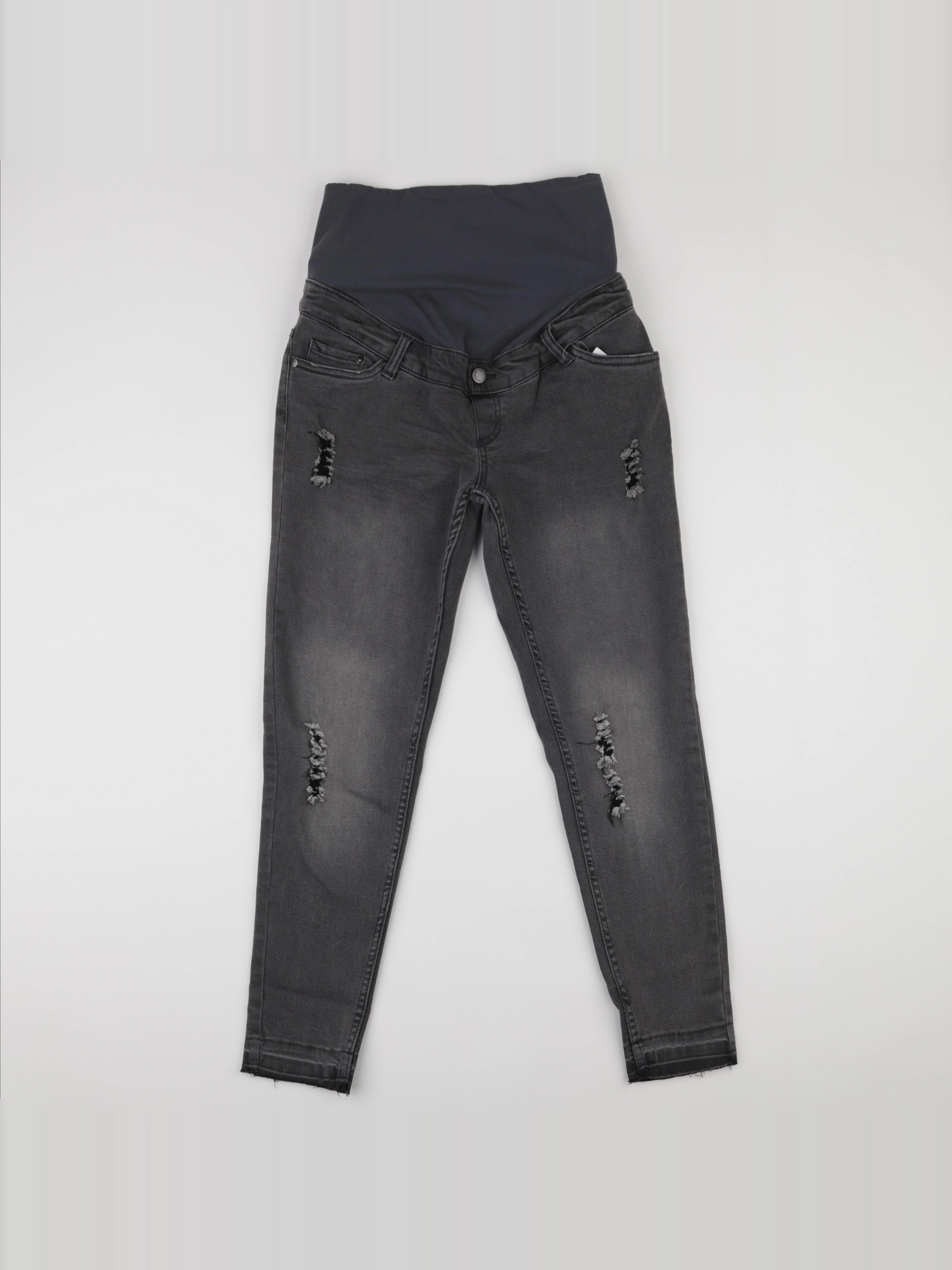 Vertbaudet - jean grossesse gris - 36