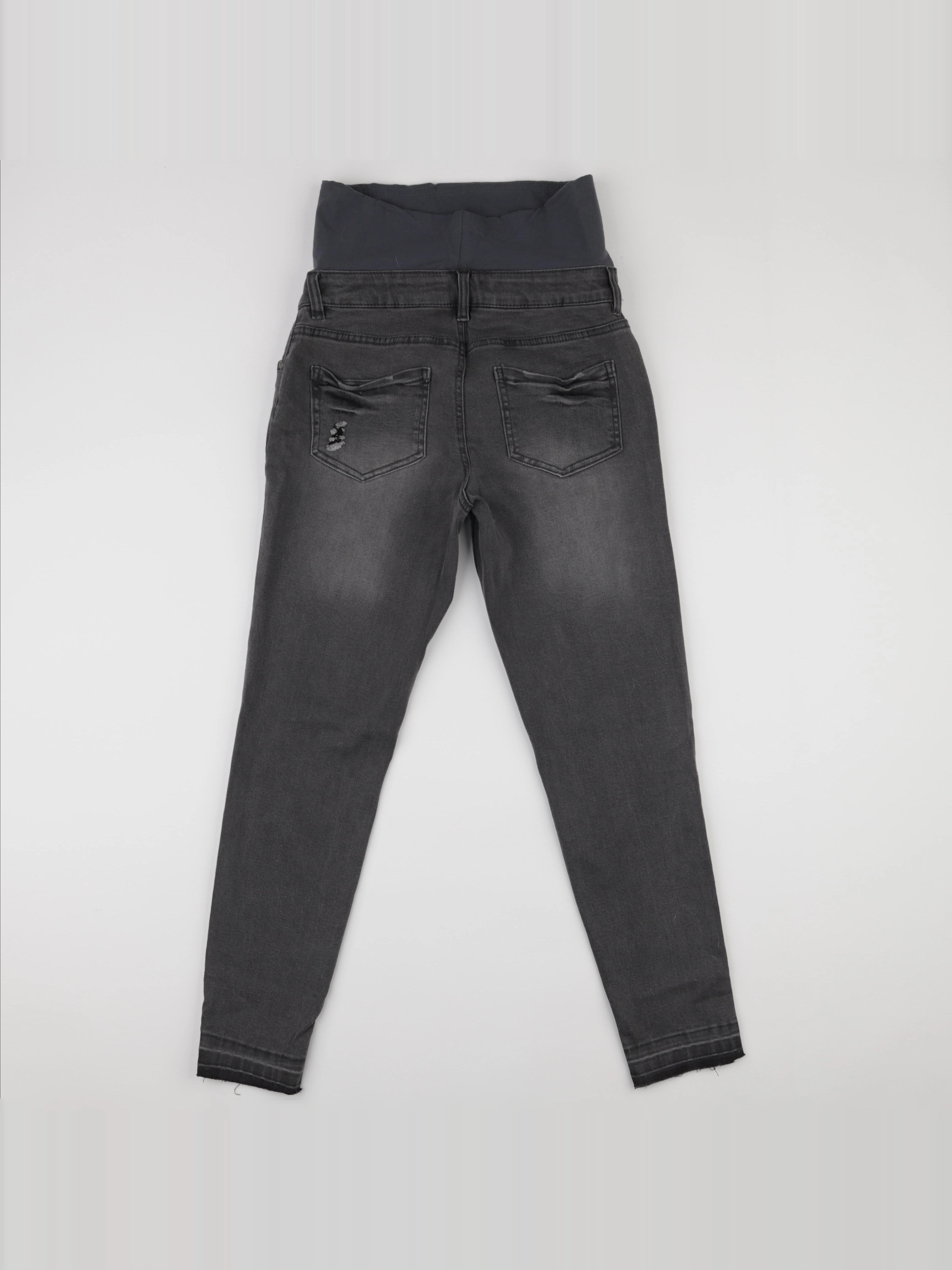 Vertbaudet - jean grossesse gris - 36