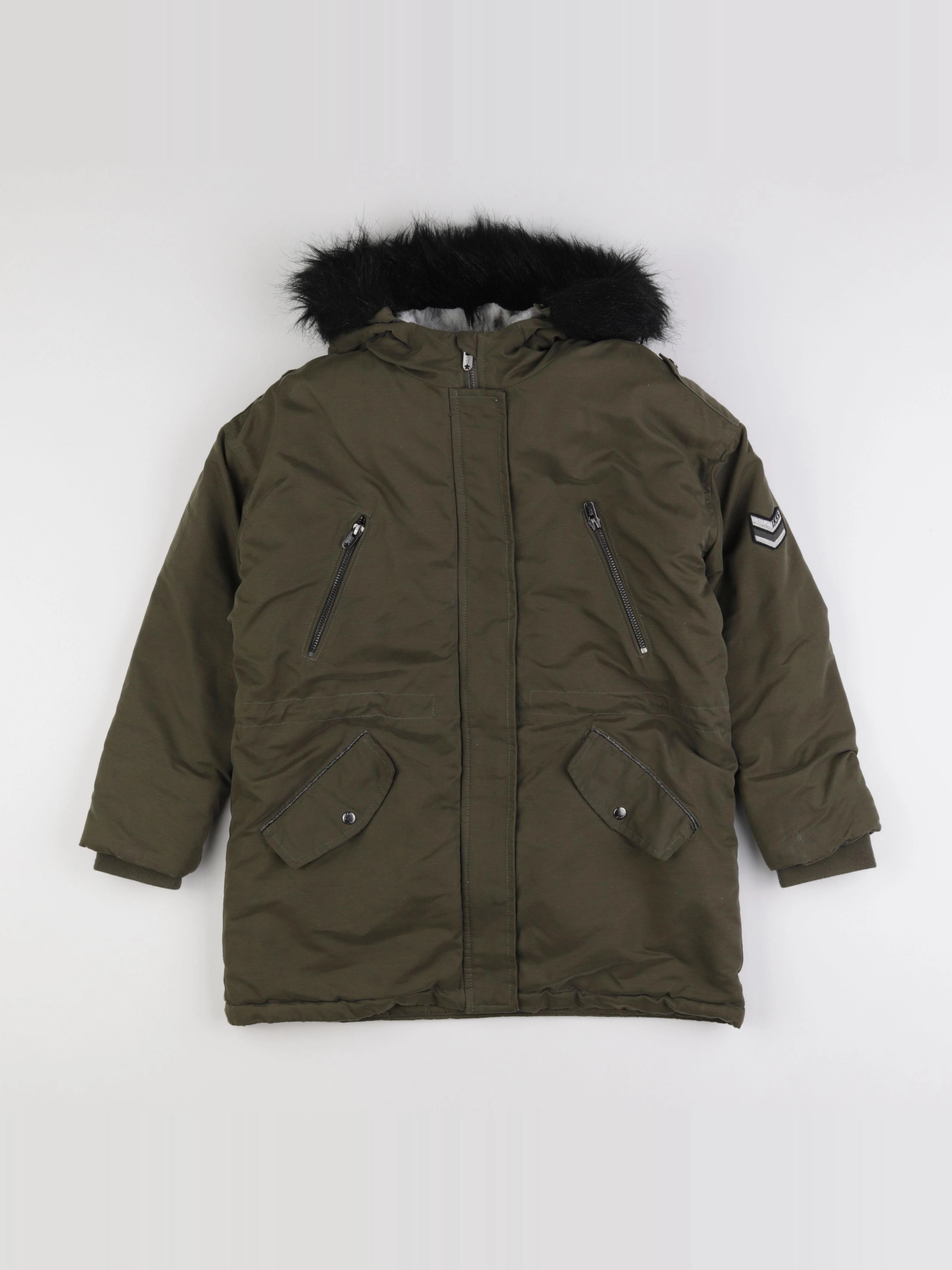 IKKS - parka vert - 10 ans