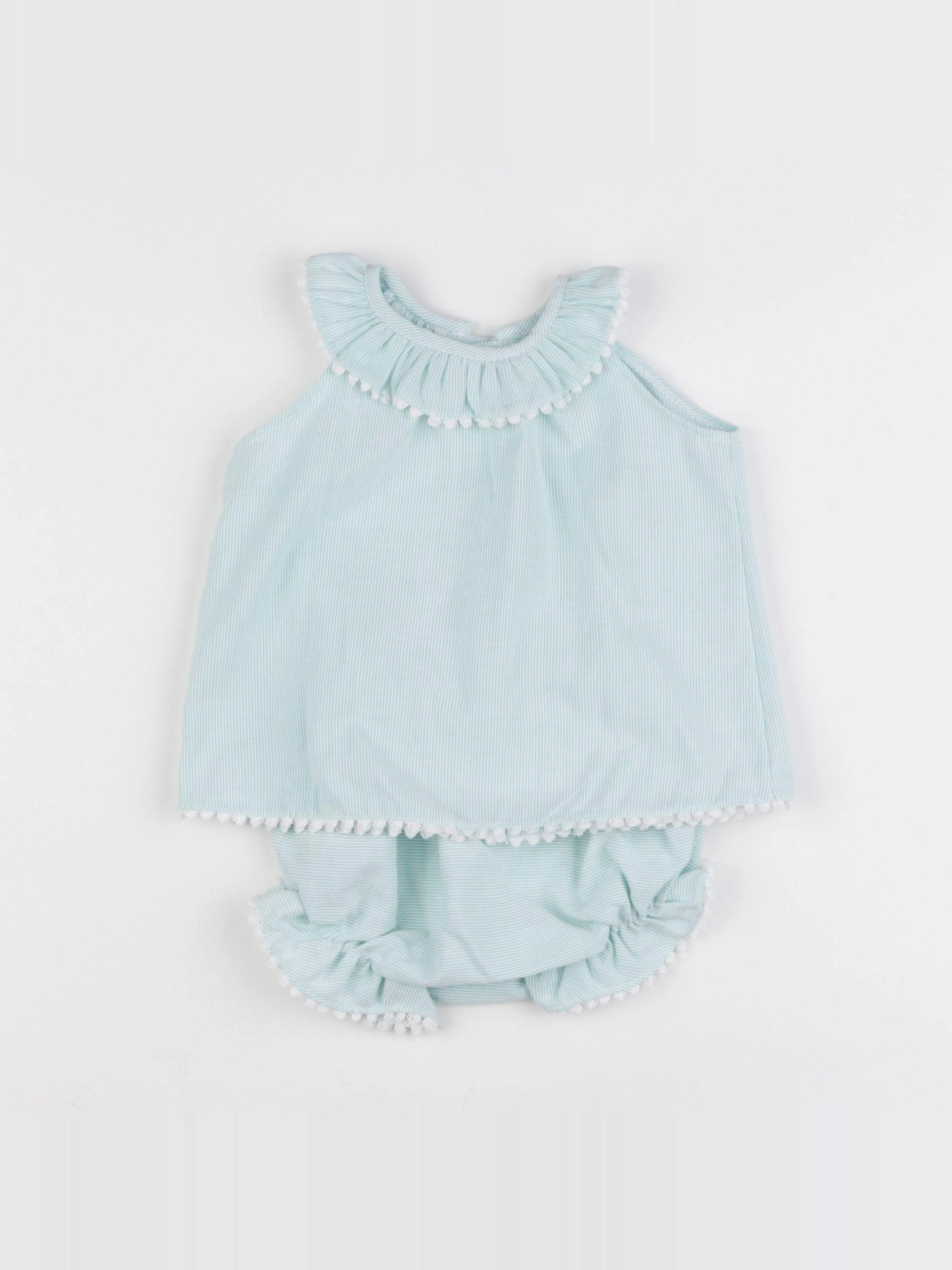 Lola Palacios - ensemble vert - 6 mois