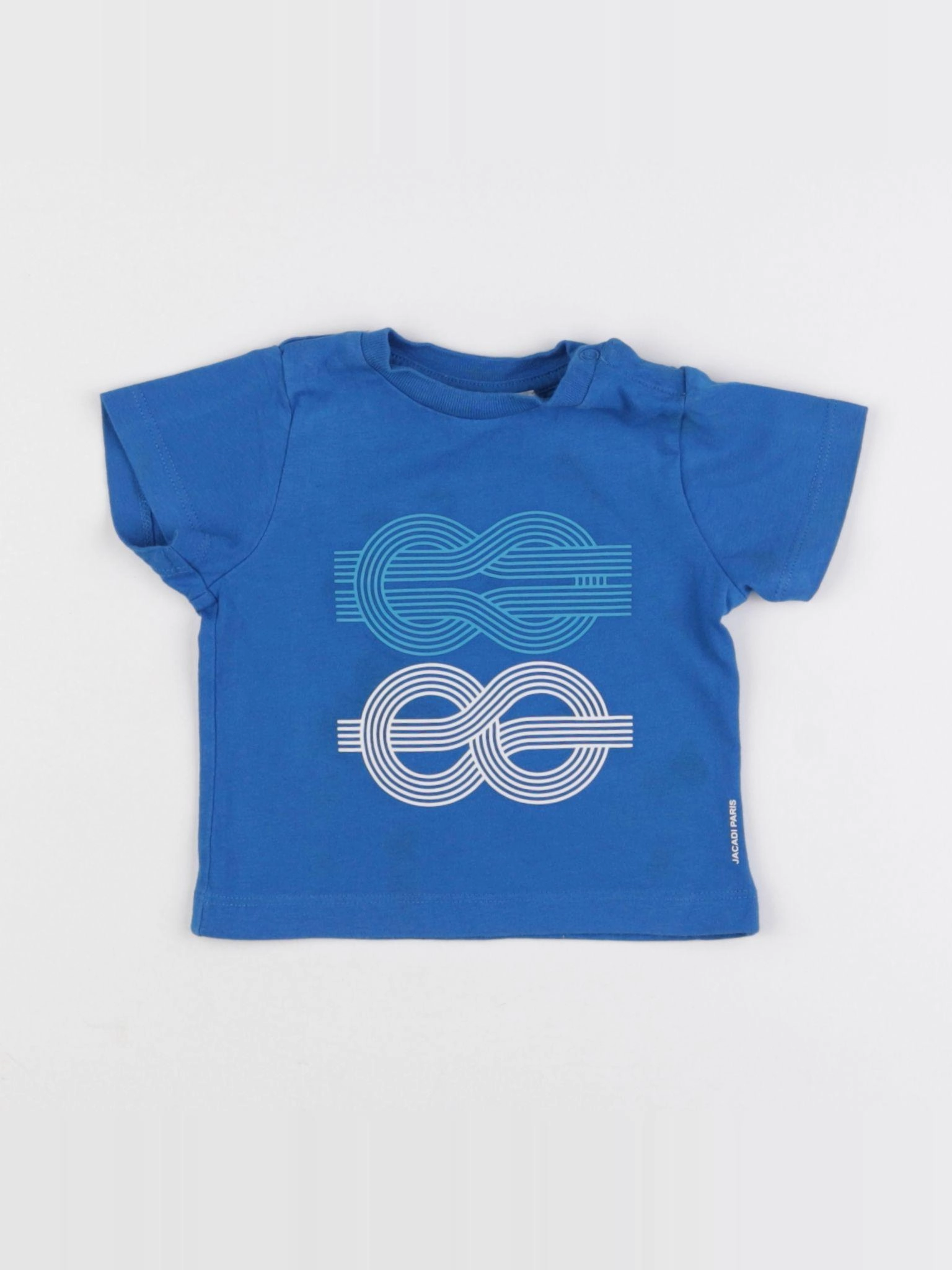 Jacadi - tee-shirt bleu - 3 mois