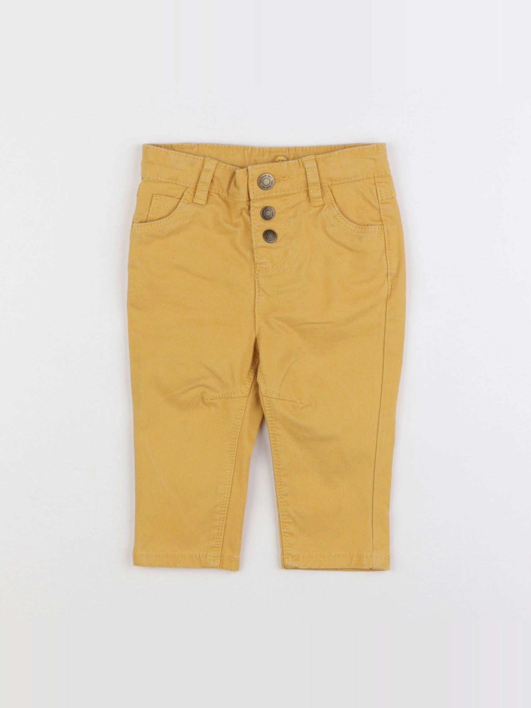 Tape à l'oeil - pantalon jaune - 6 mois
