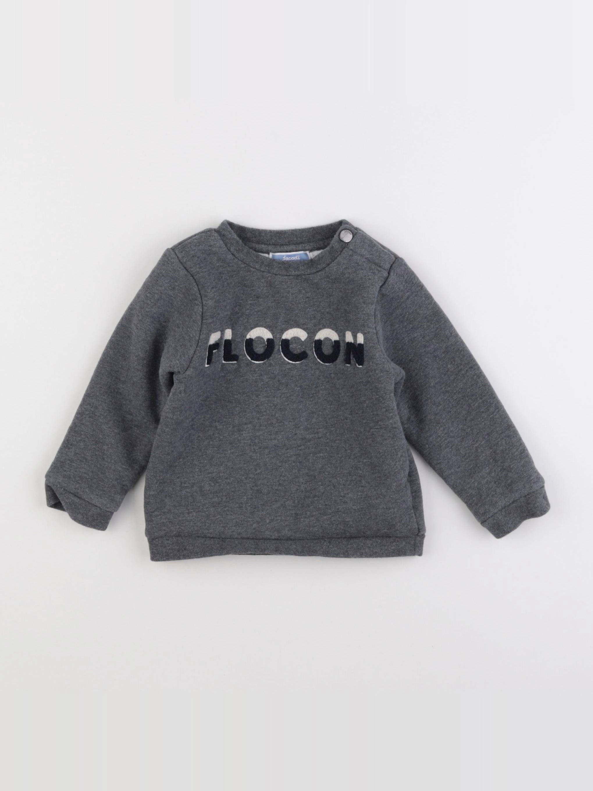 Jacadi - sweat gris - 18 mois