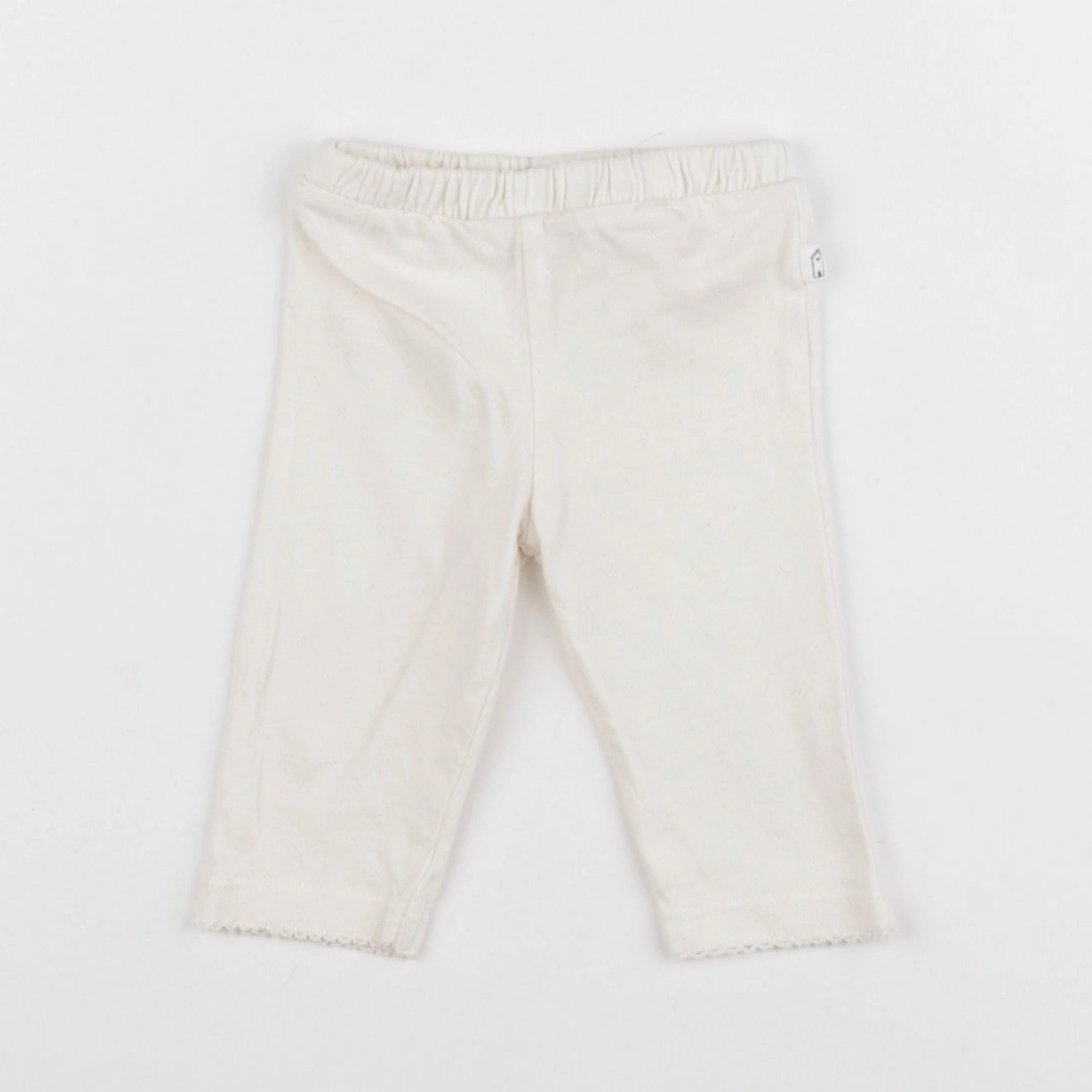 Tape à l'oeil - legging blanc - 3 mois