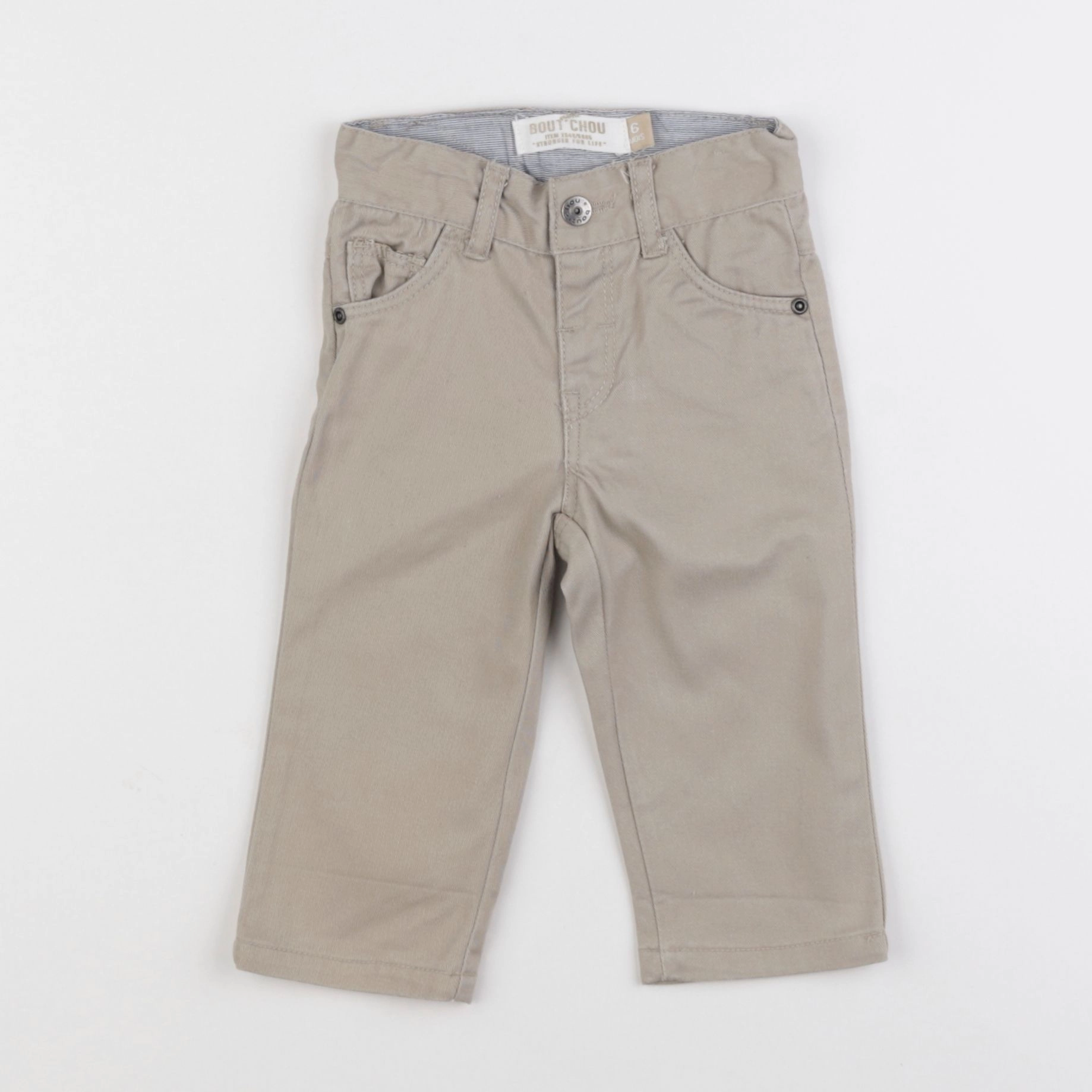 Boutchou - pantalon beige - 6 mois