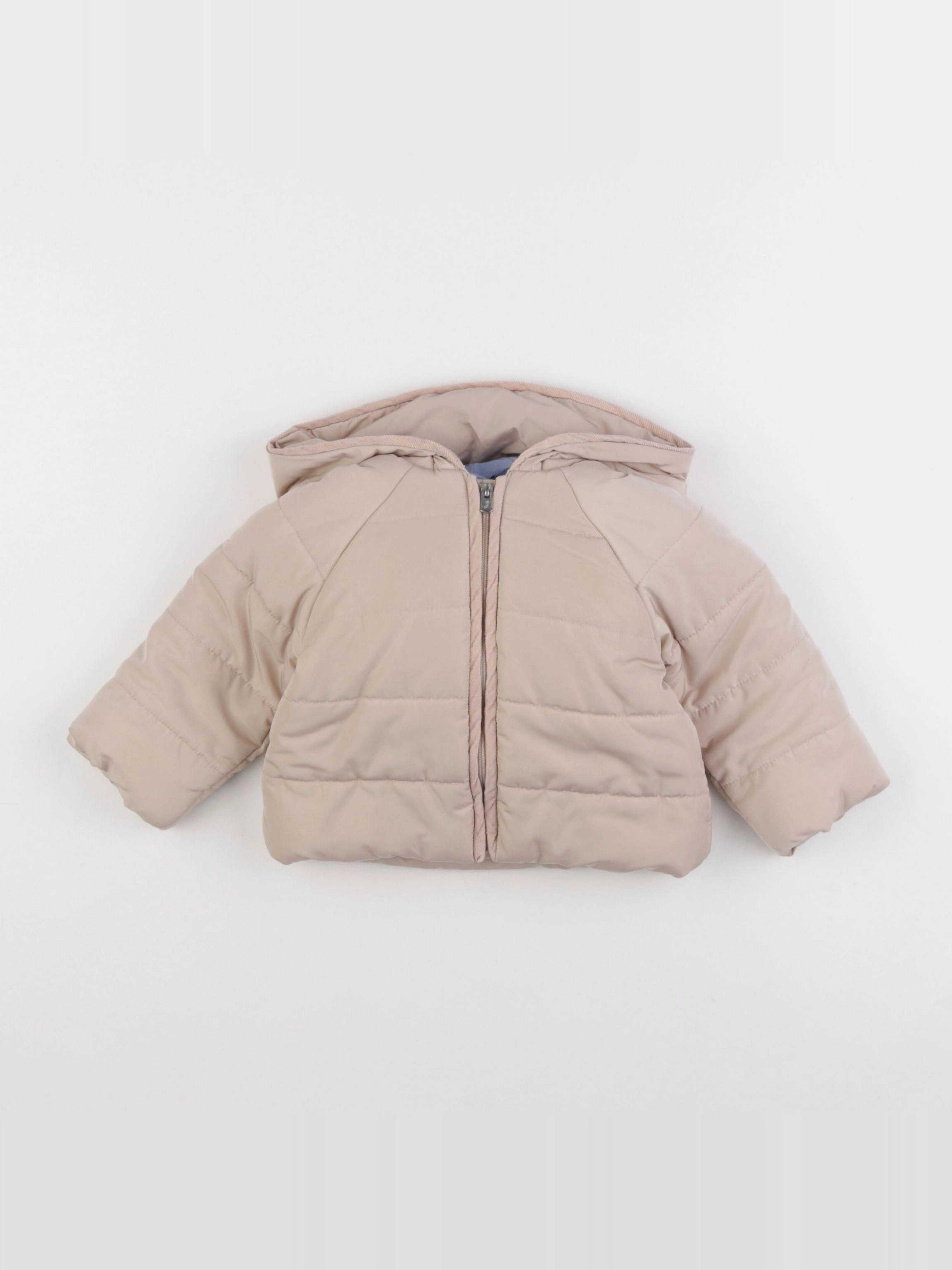 Jacadi - doudoune beige - 12 mois