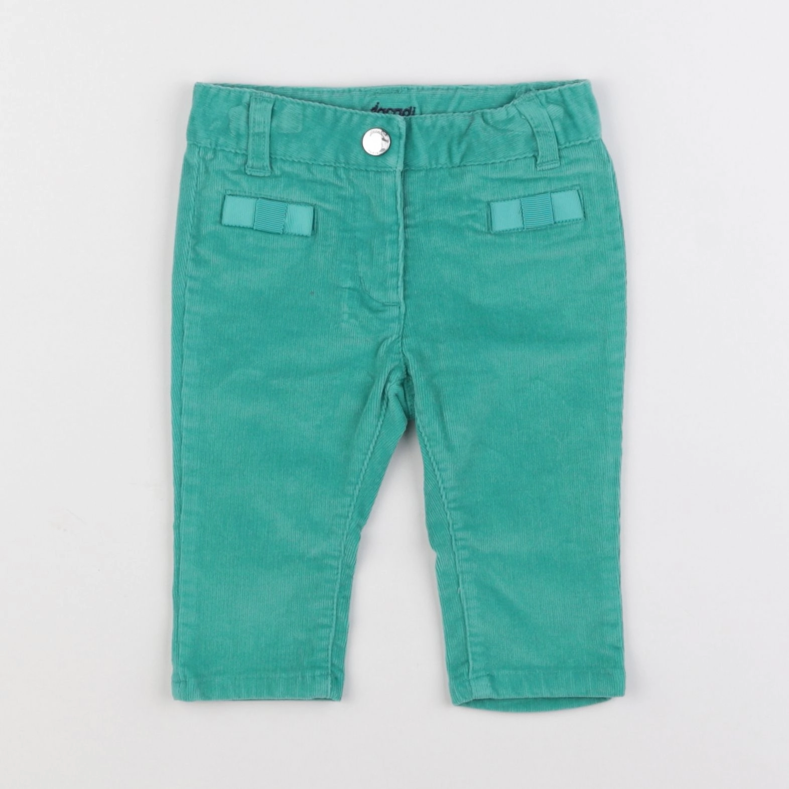 Jacadi - pantalon vert - 6 mois