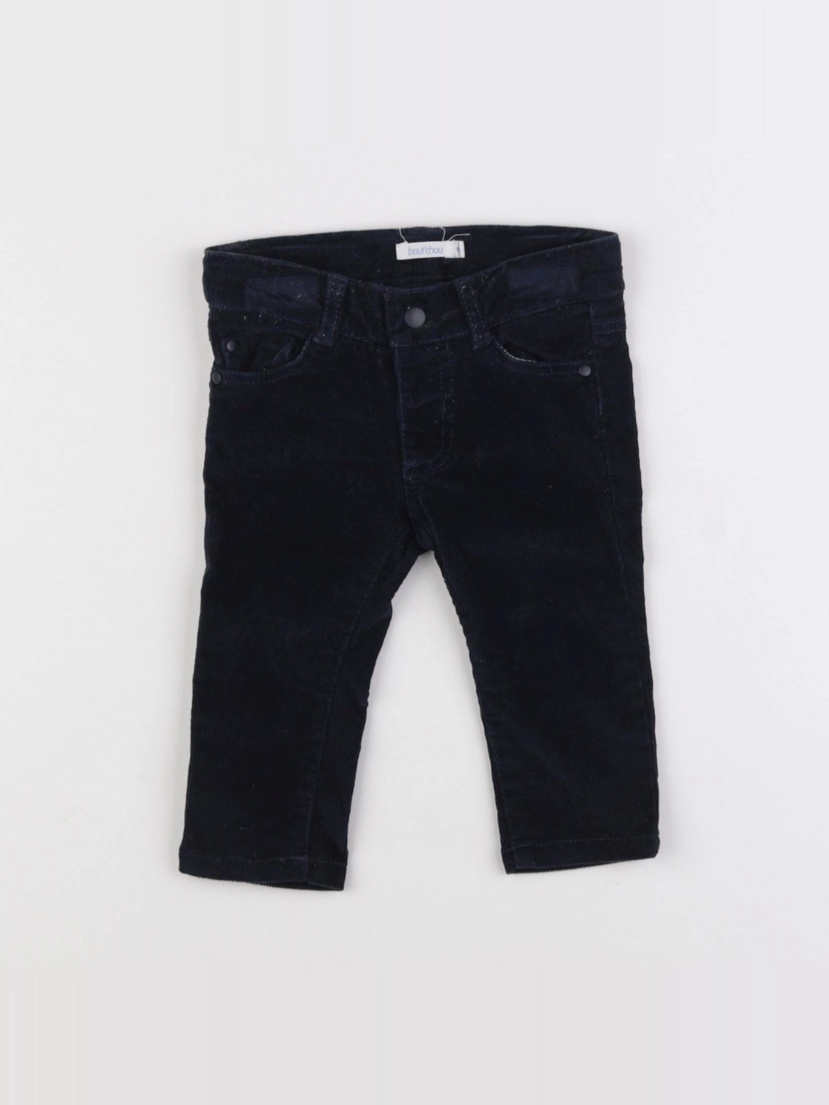 Boutchou - pantalon bleu - 6 mois