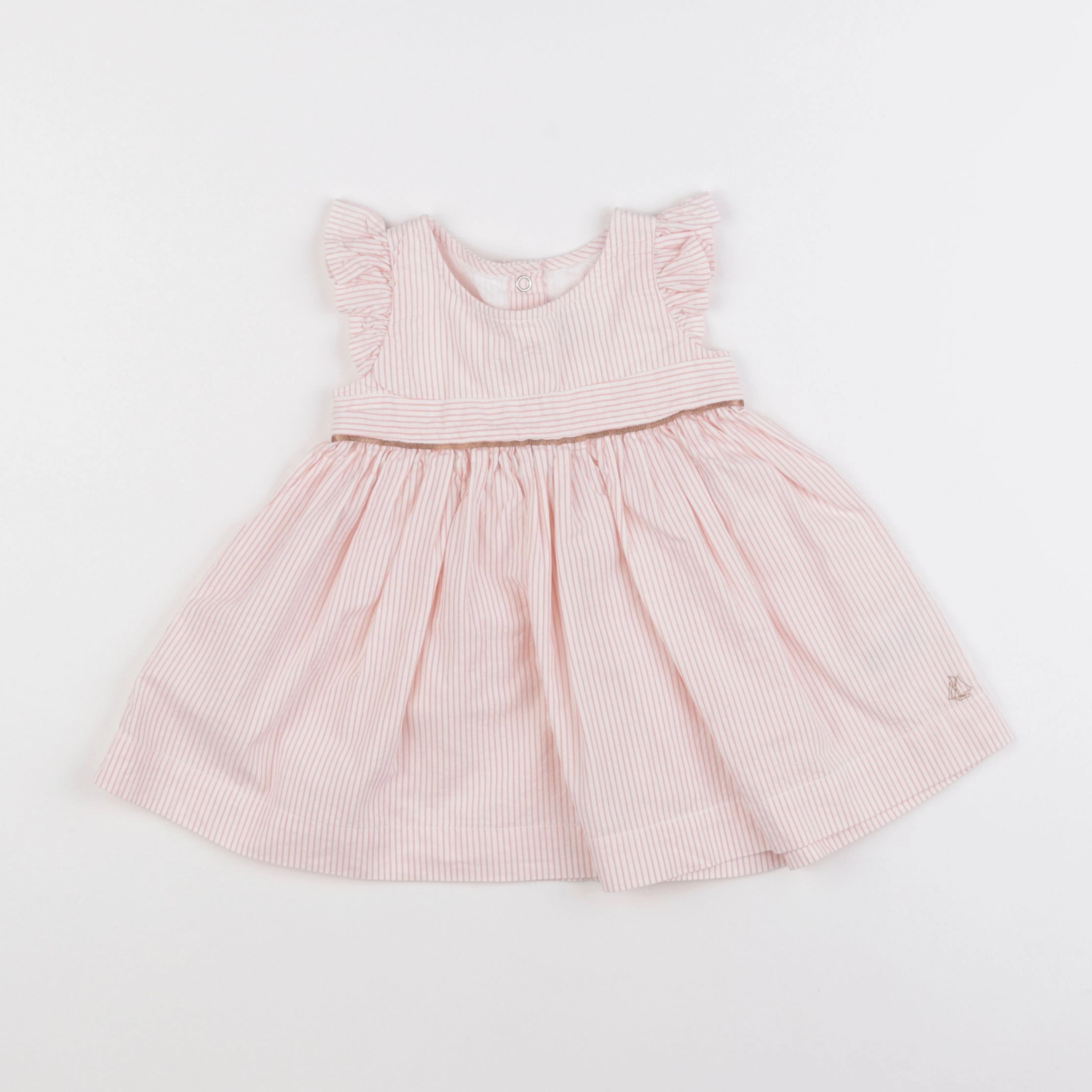 Petit Bateau - robe rose - 3 mois
