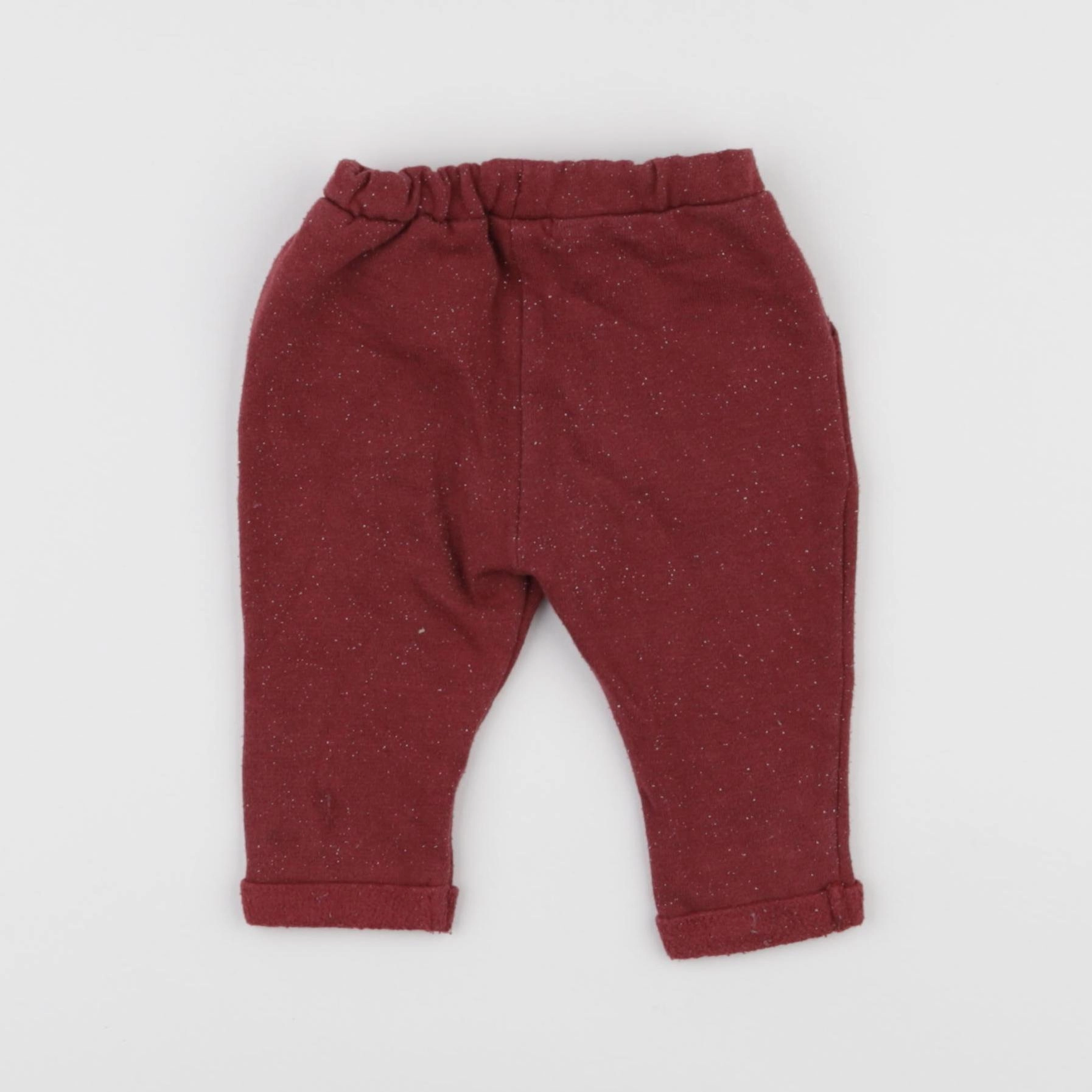 Vertbaudet - jogging rouge - 6 mois