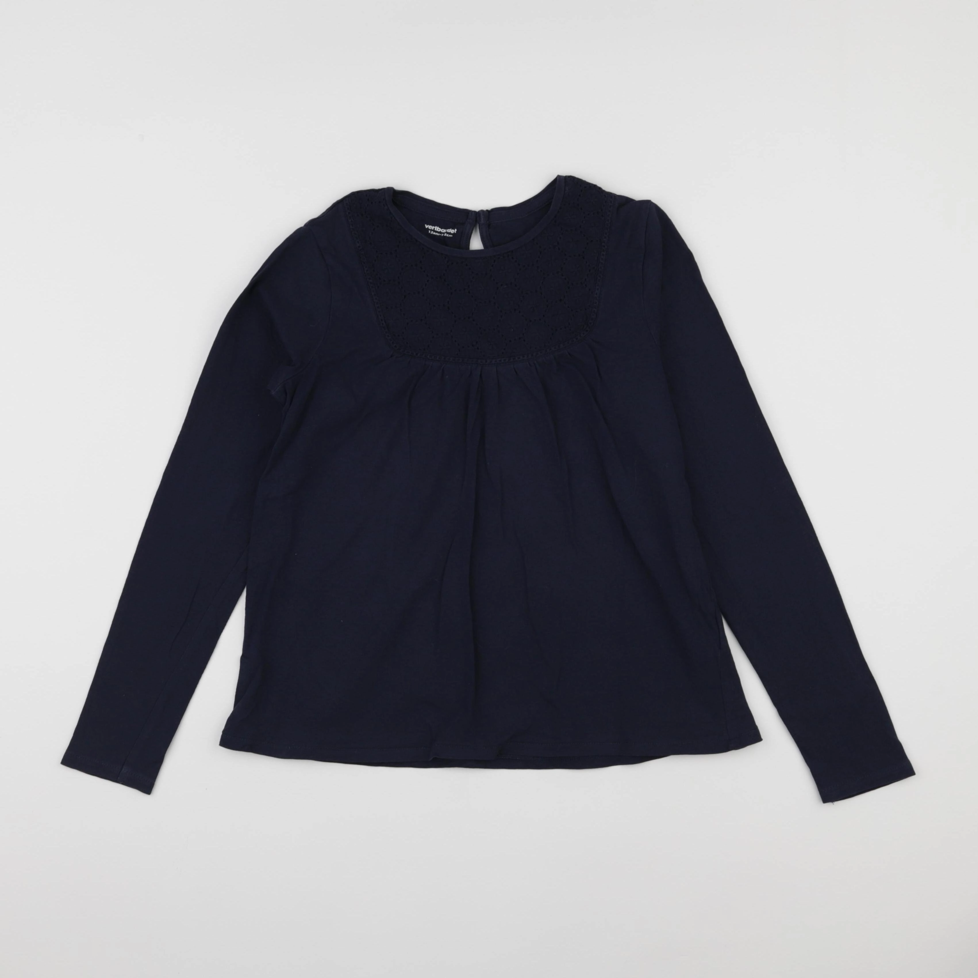 Vertbaudet - tee-shirt bleu - 12 ans
