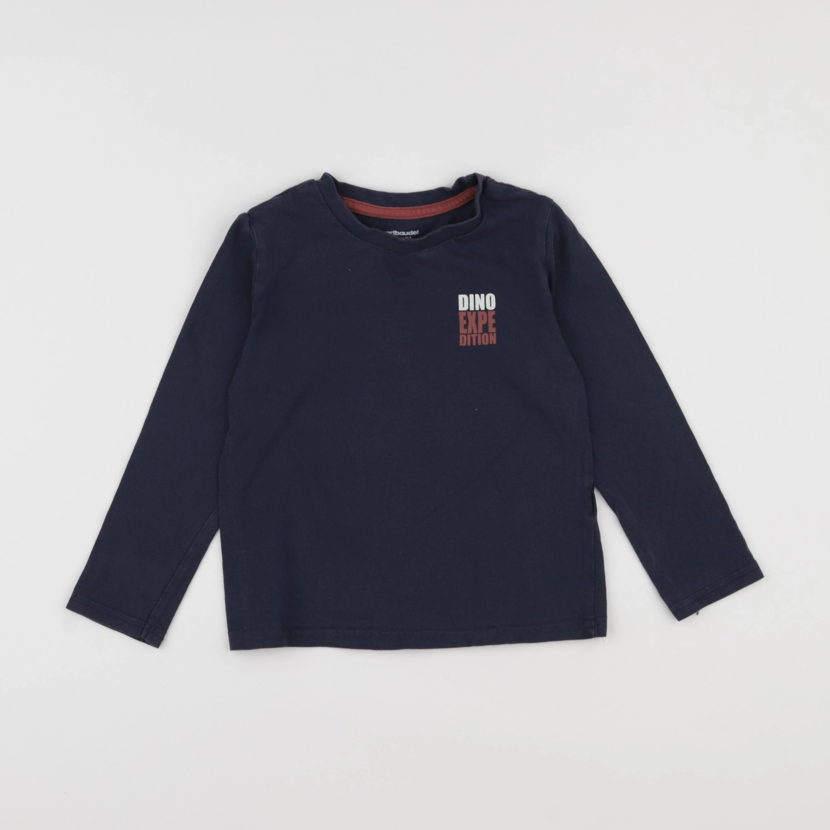 Vertbaudet - tee-shirt bleu - 4 ans
