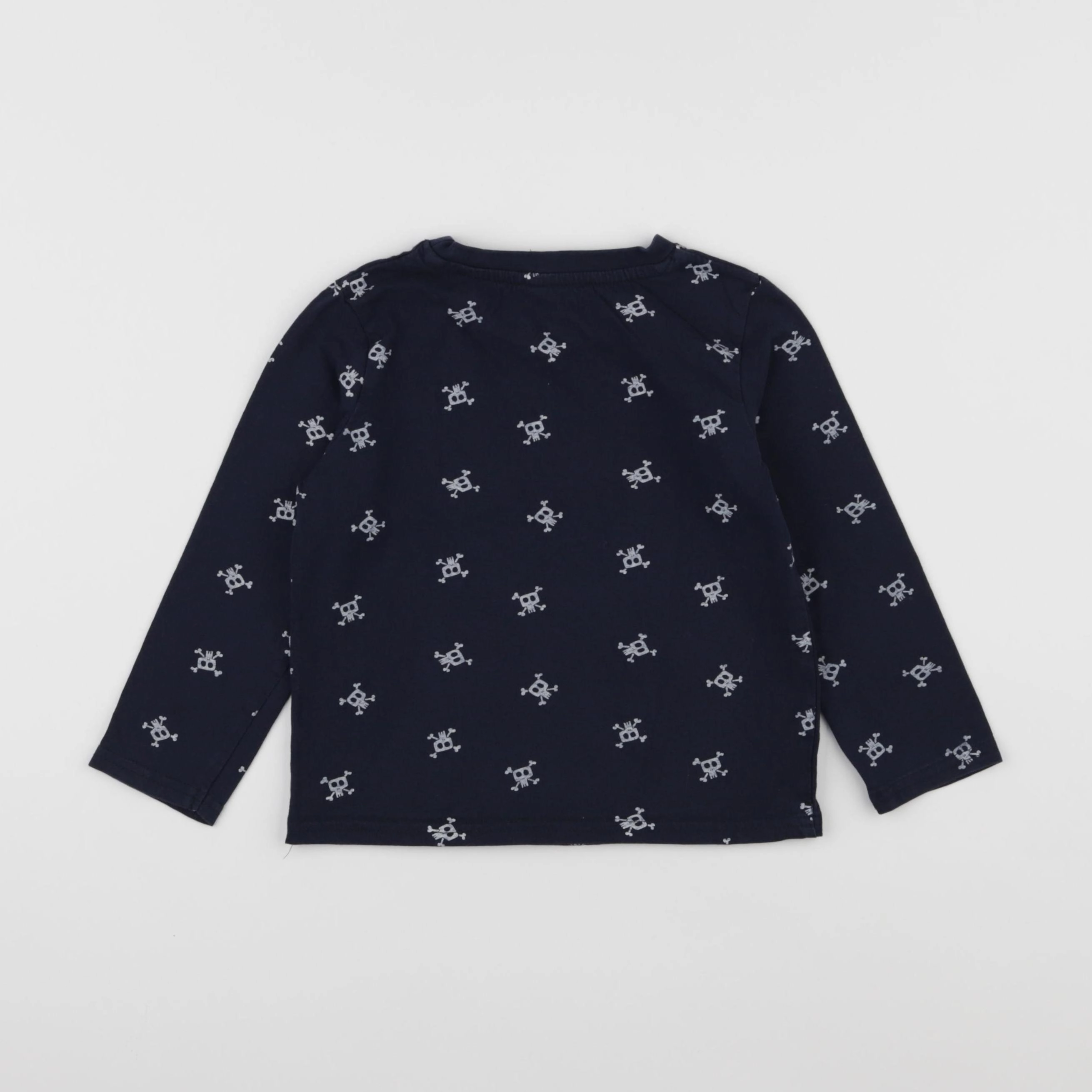 Vertbaudet - tee-shirt bleu - 4 ans