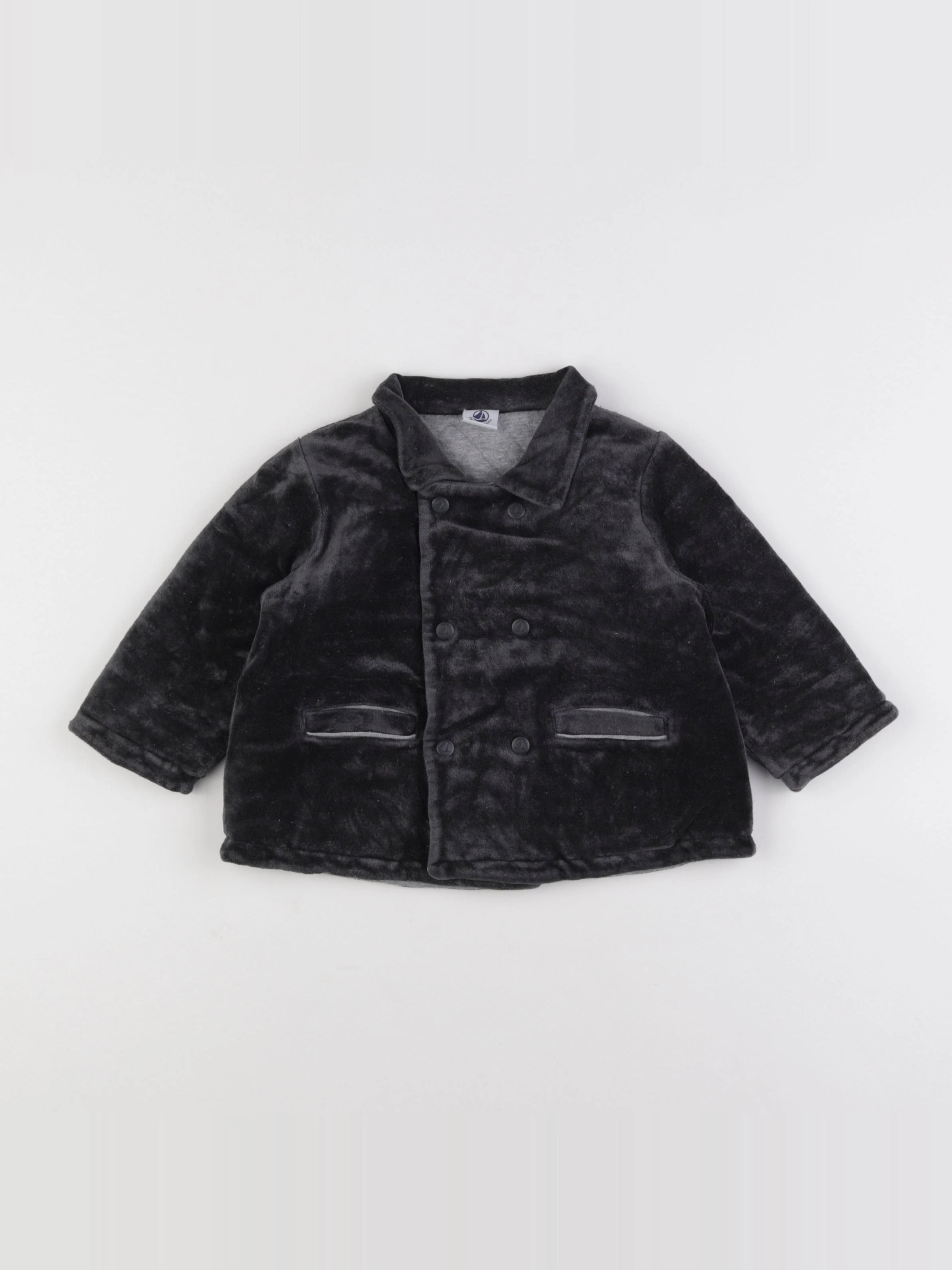 Petit Bateau - veste gris - 18 mois