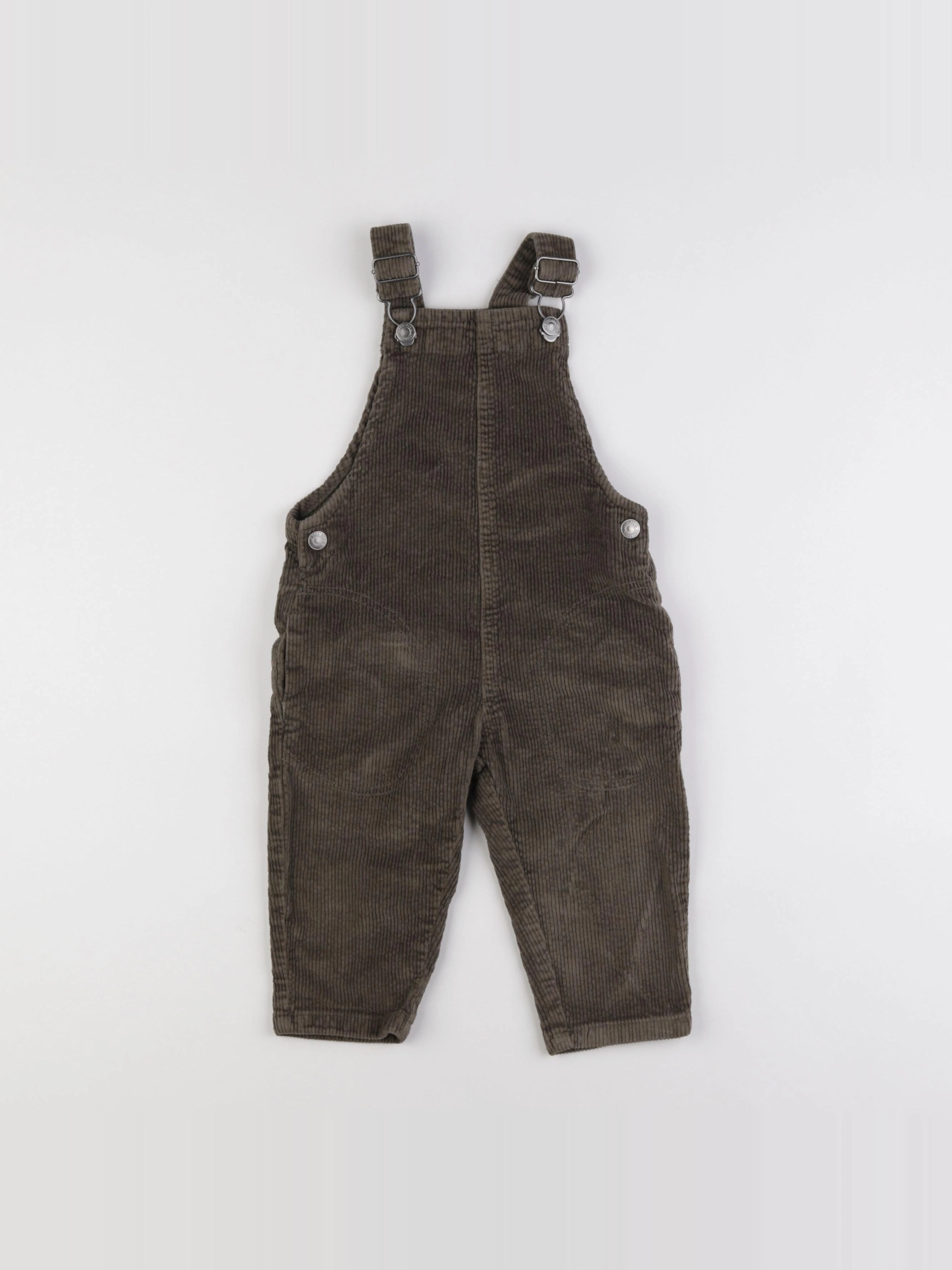 Zara - salopette vert - 9/12 mois