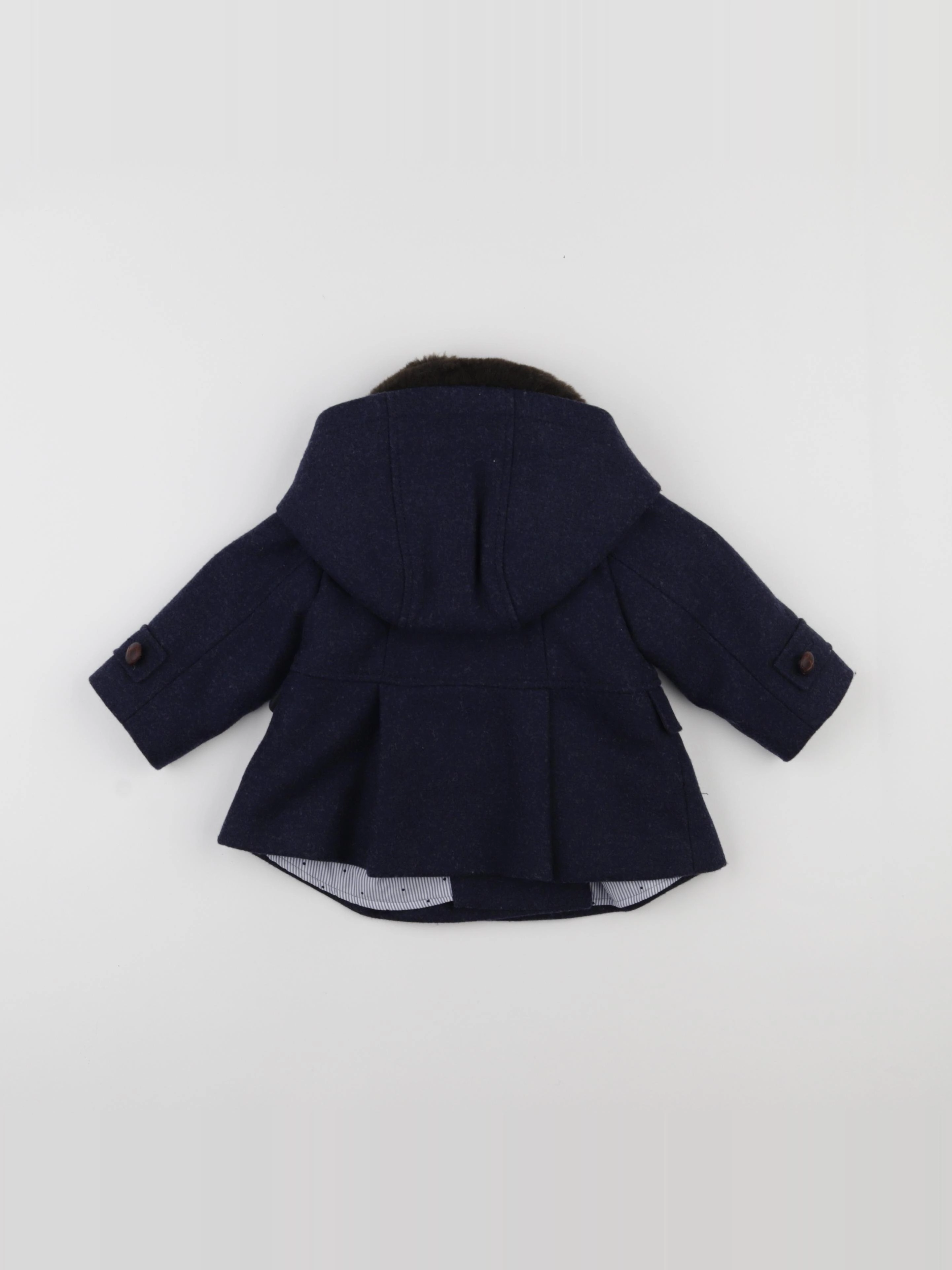 Jacadi - manteau bleu - 6 mois