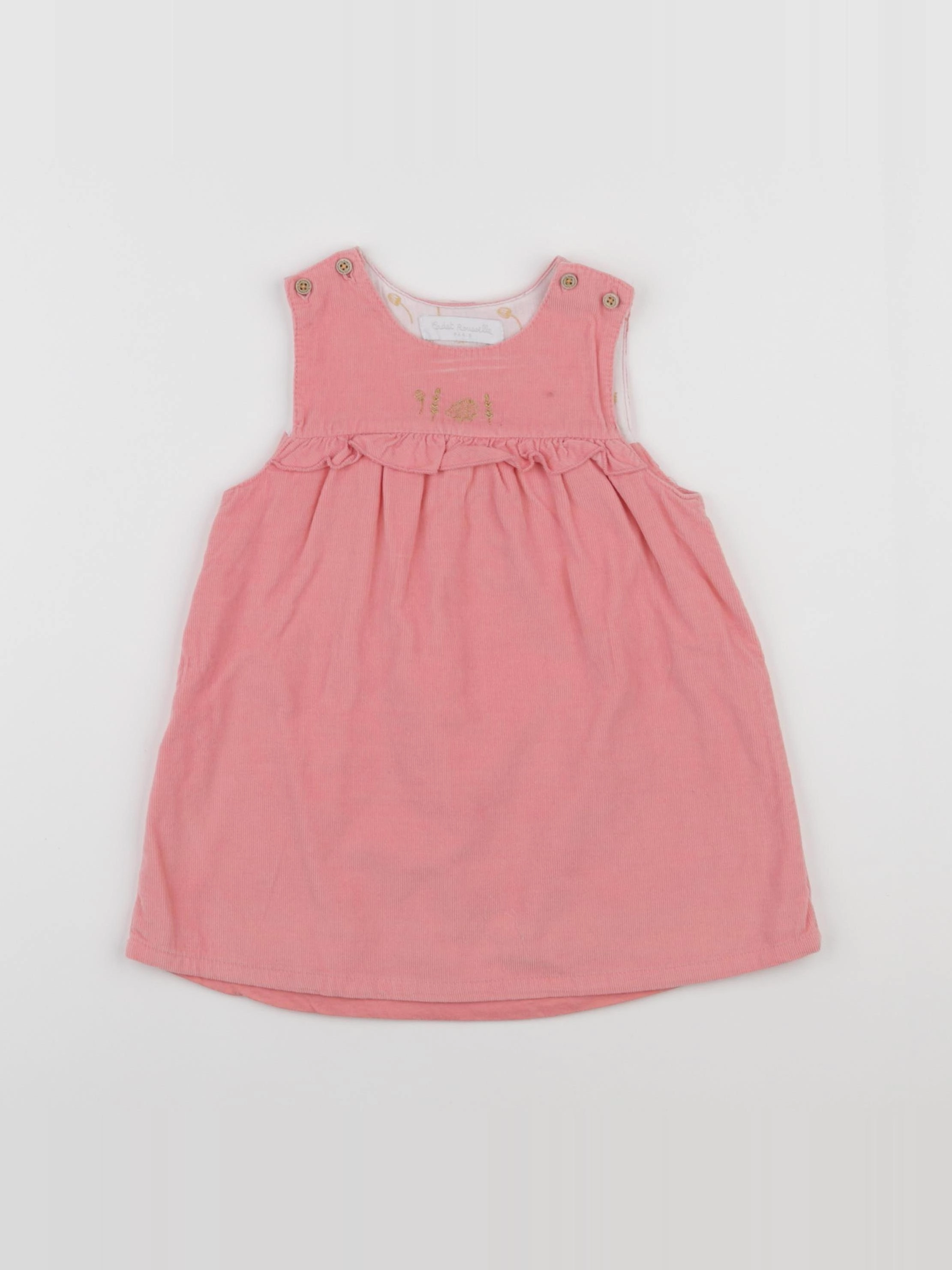 Cadet Rousselle - robe rose - 9 mois