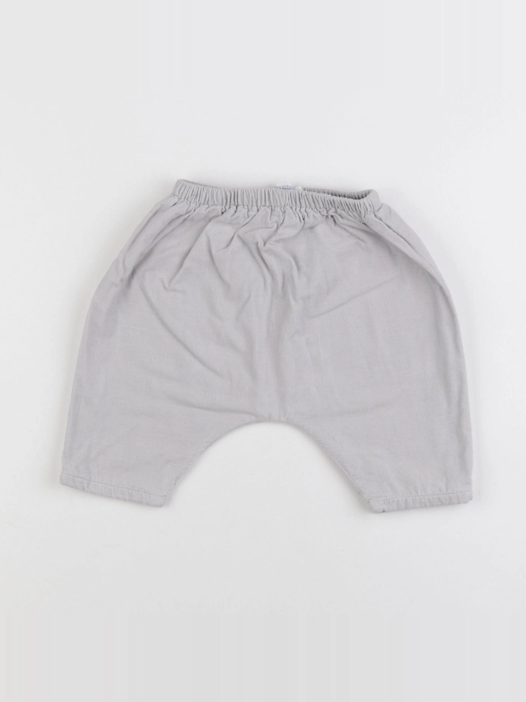 Boutchou - sarouel gris - 3 mois
