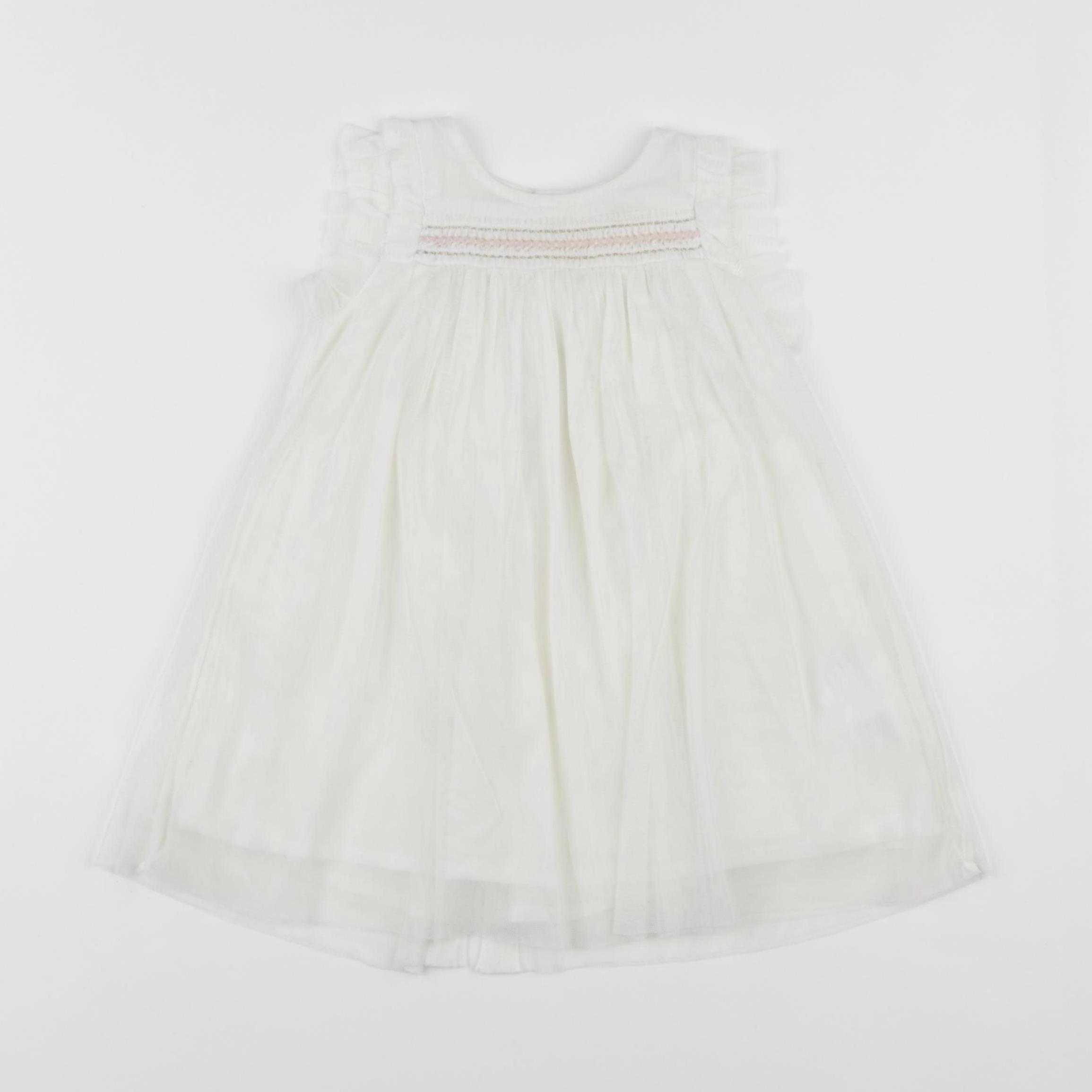 Boutchou - robe blanc - 9 mois
