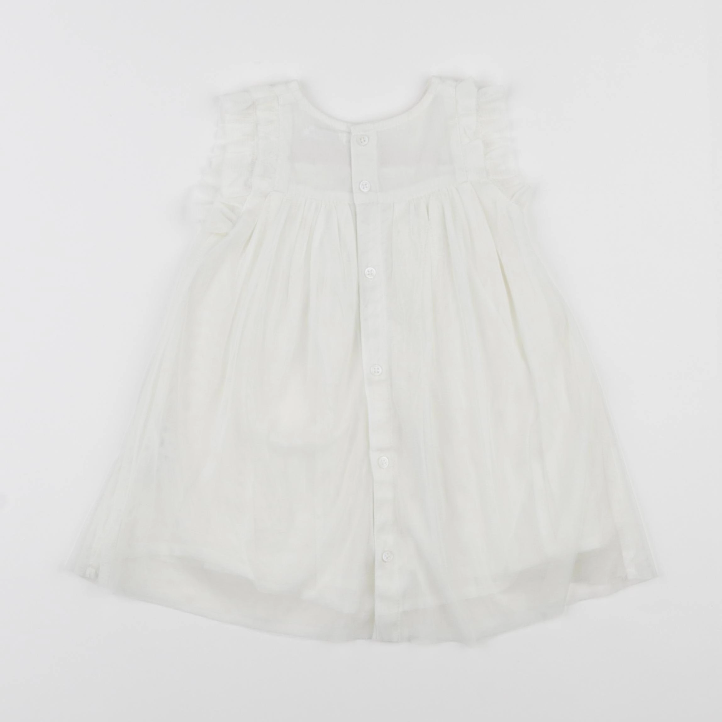 Boutchou - robe blanc - 9 mois