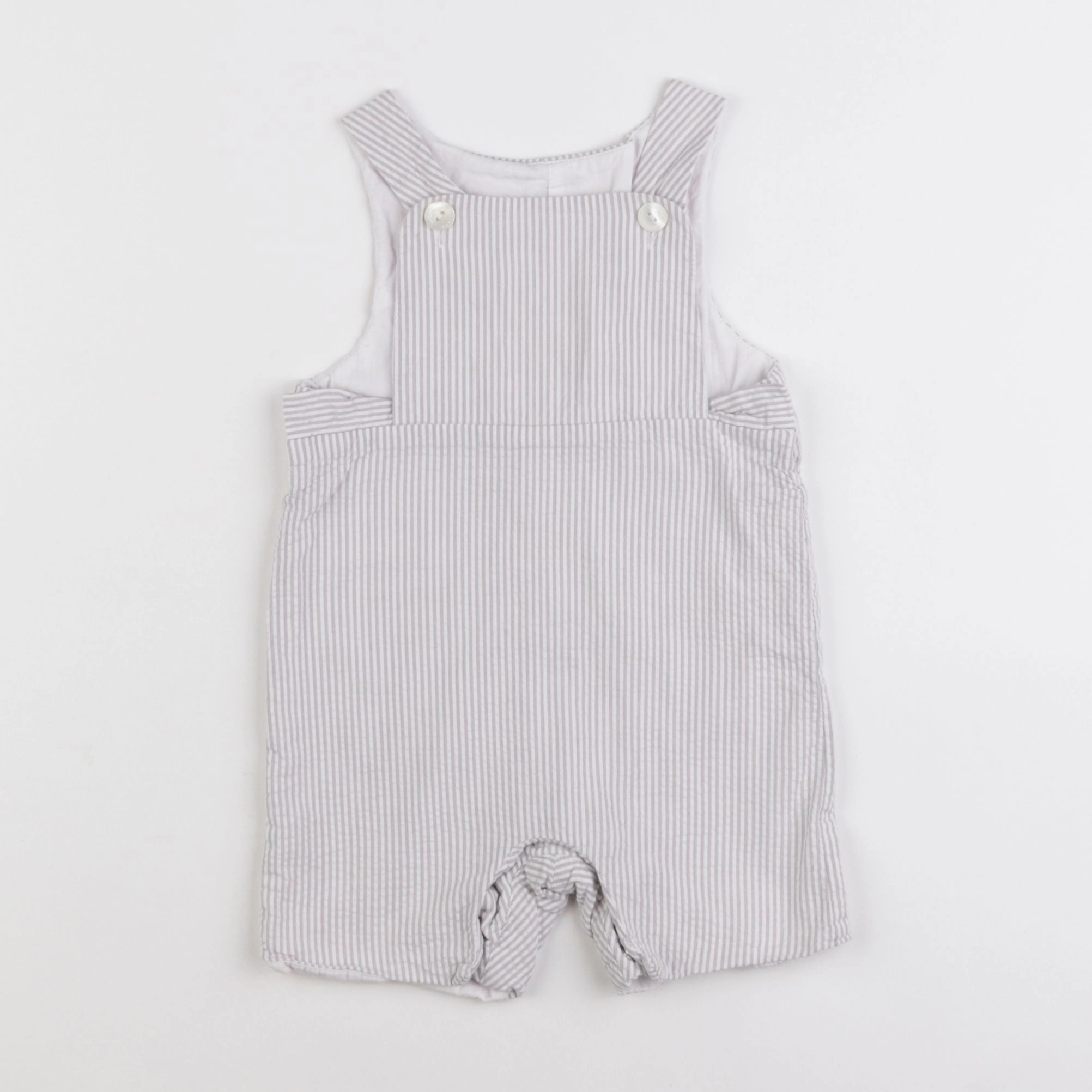 Jacadi - salopette gris - 6 mois