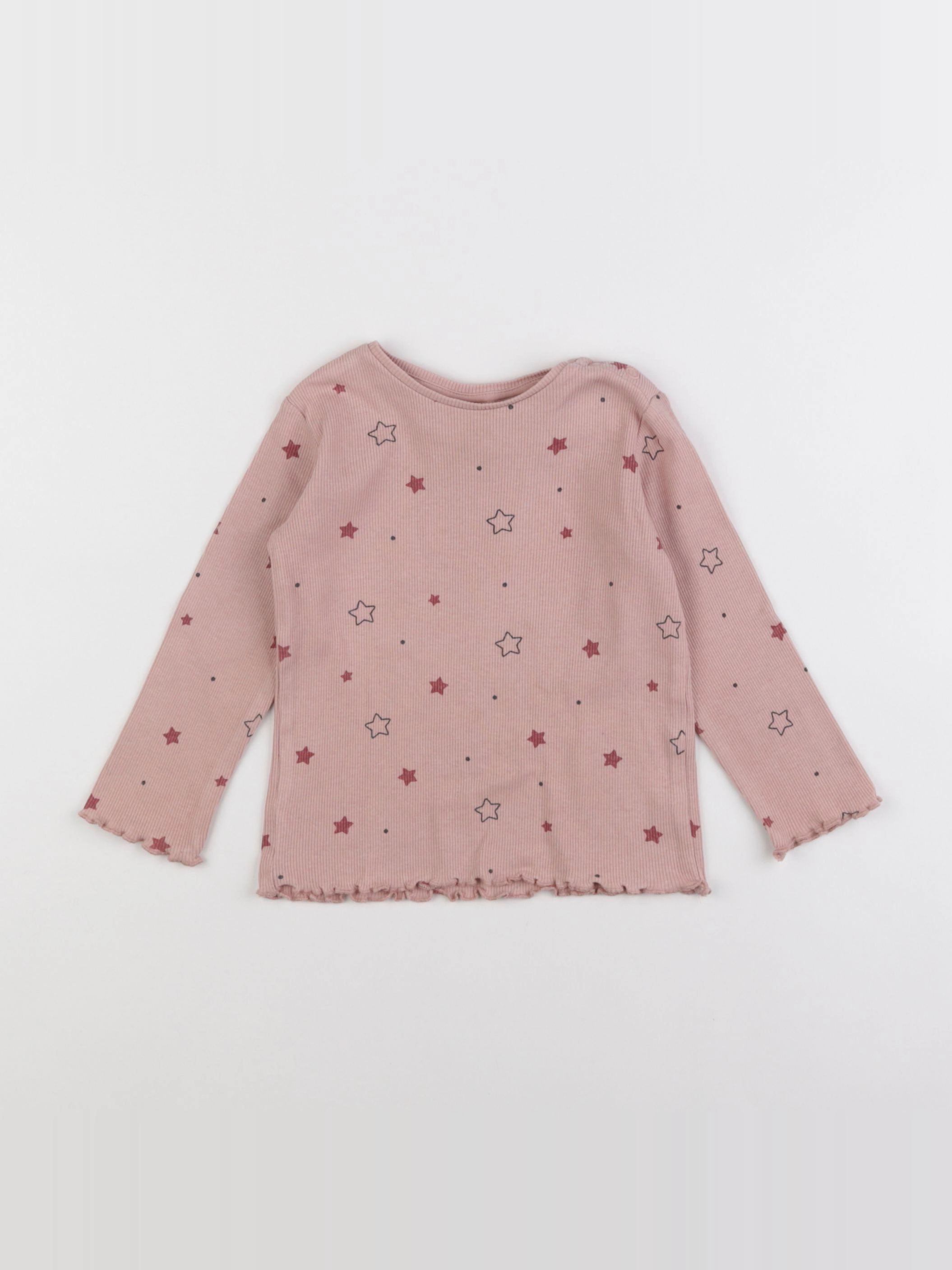 Zara - tee-shirt rose - 12/18 mois